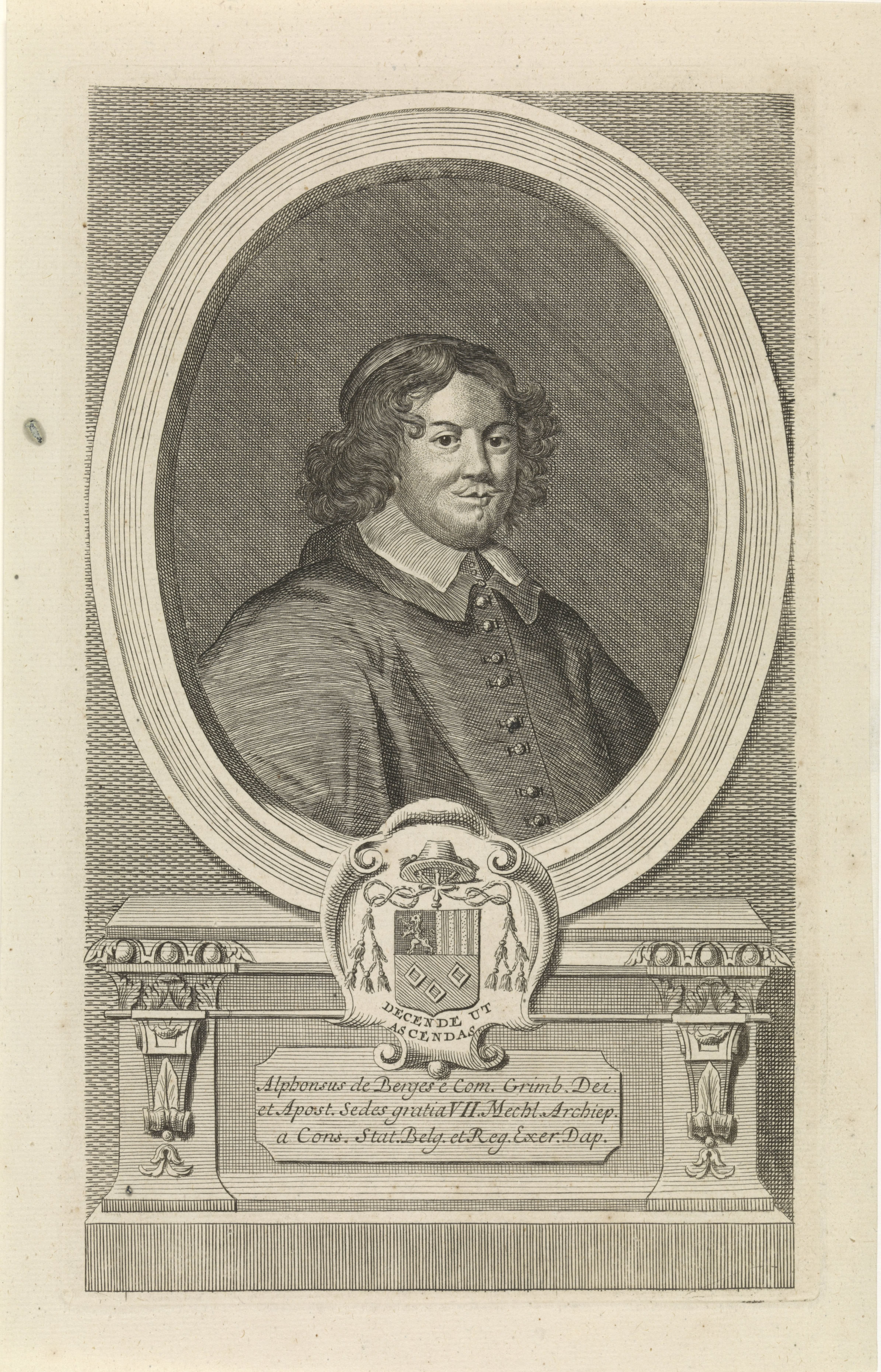Portret van Alphonse de Berghes