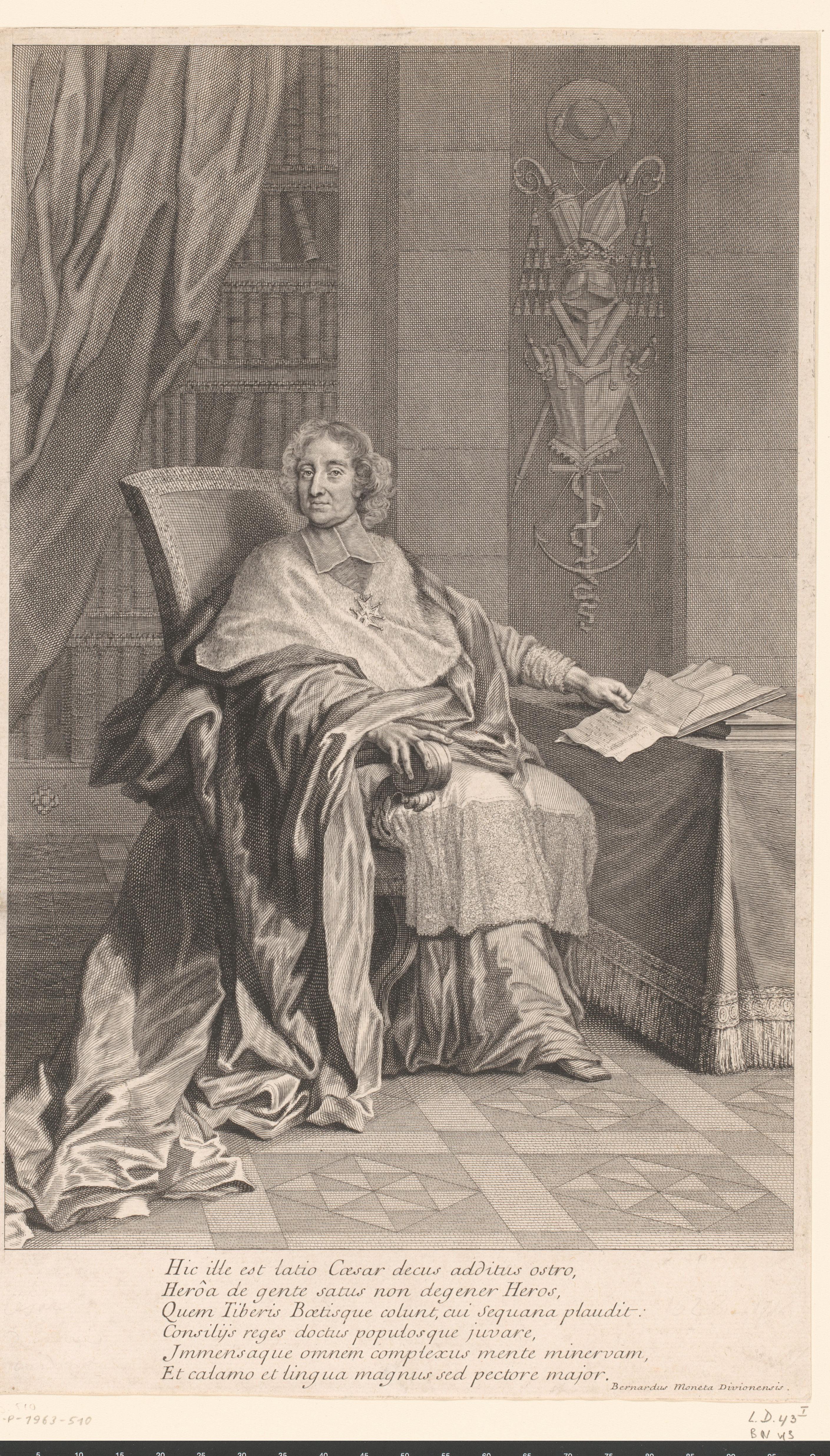 Portret van César d'Estrées