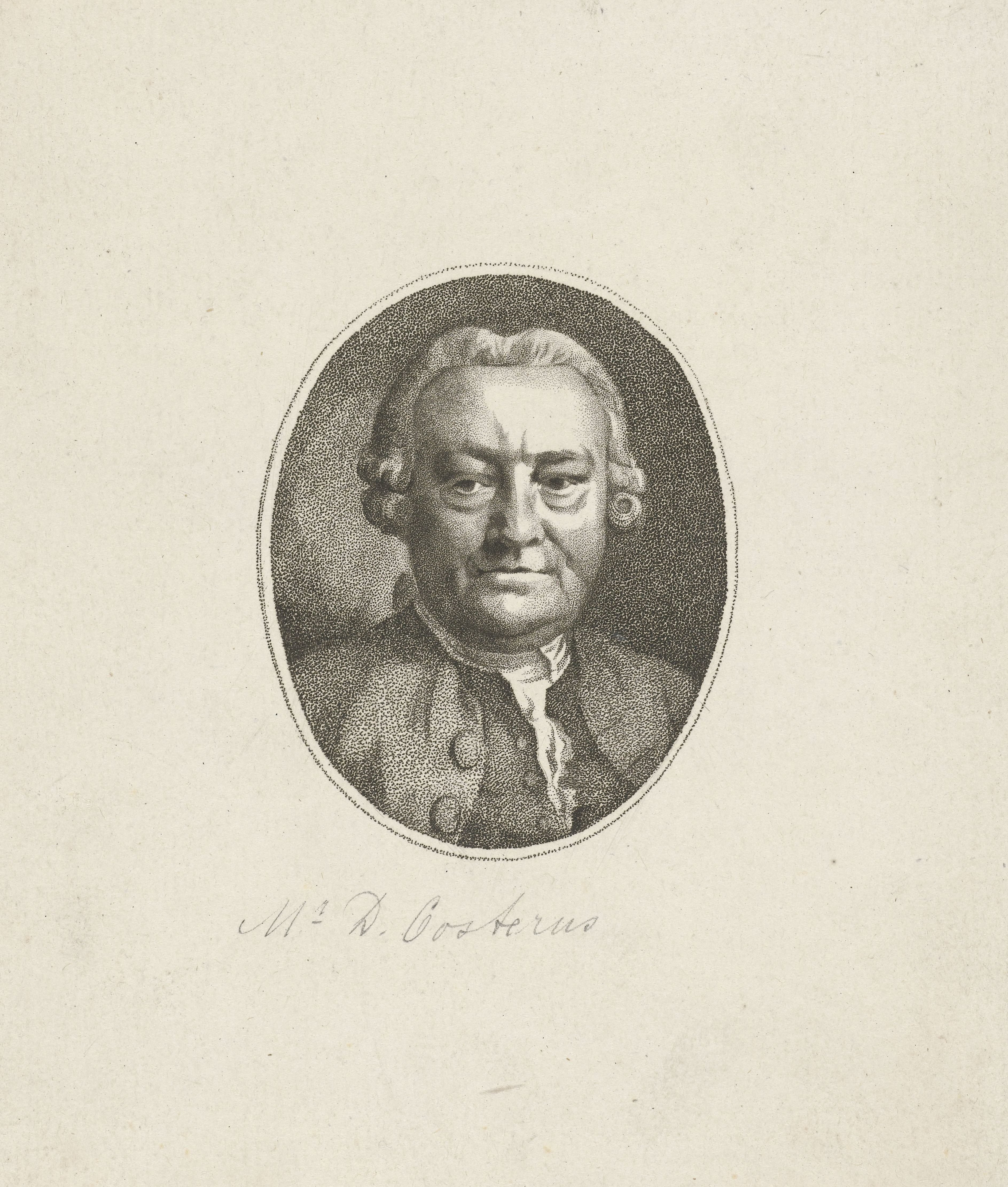 Portret van Dominicus Costerus