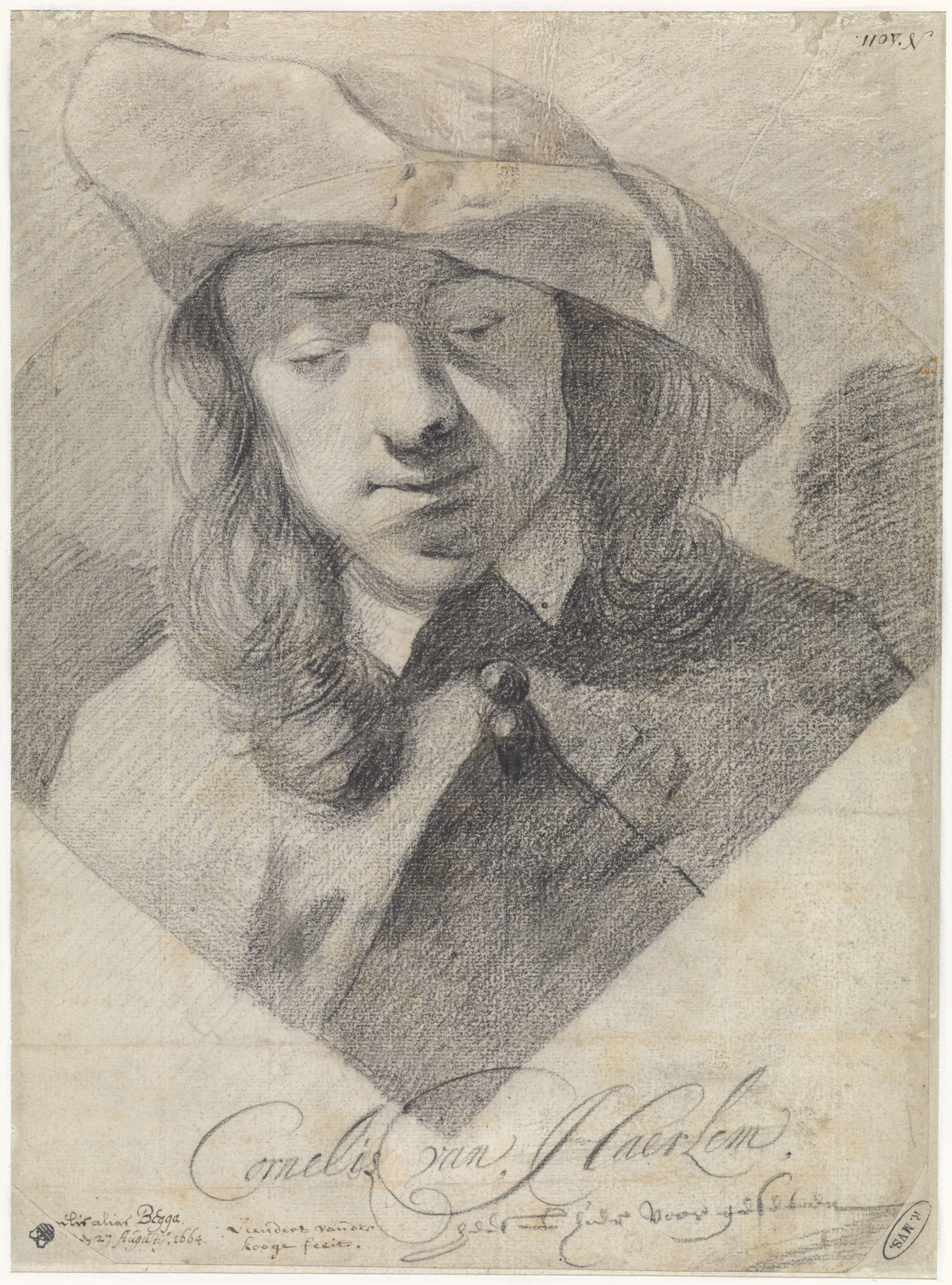 Portret van Cornelis Bega