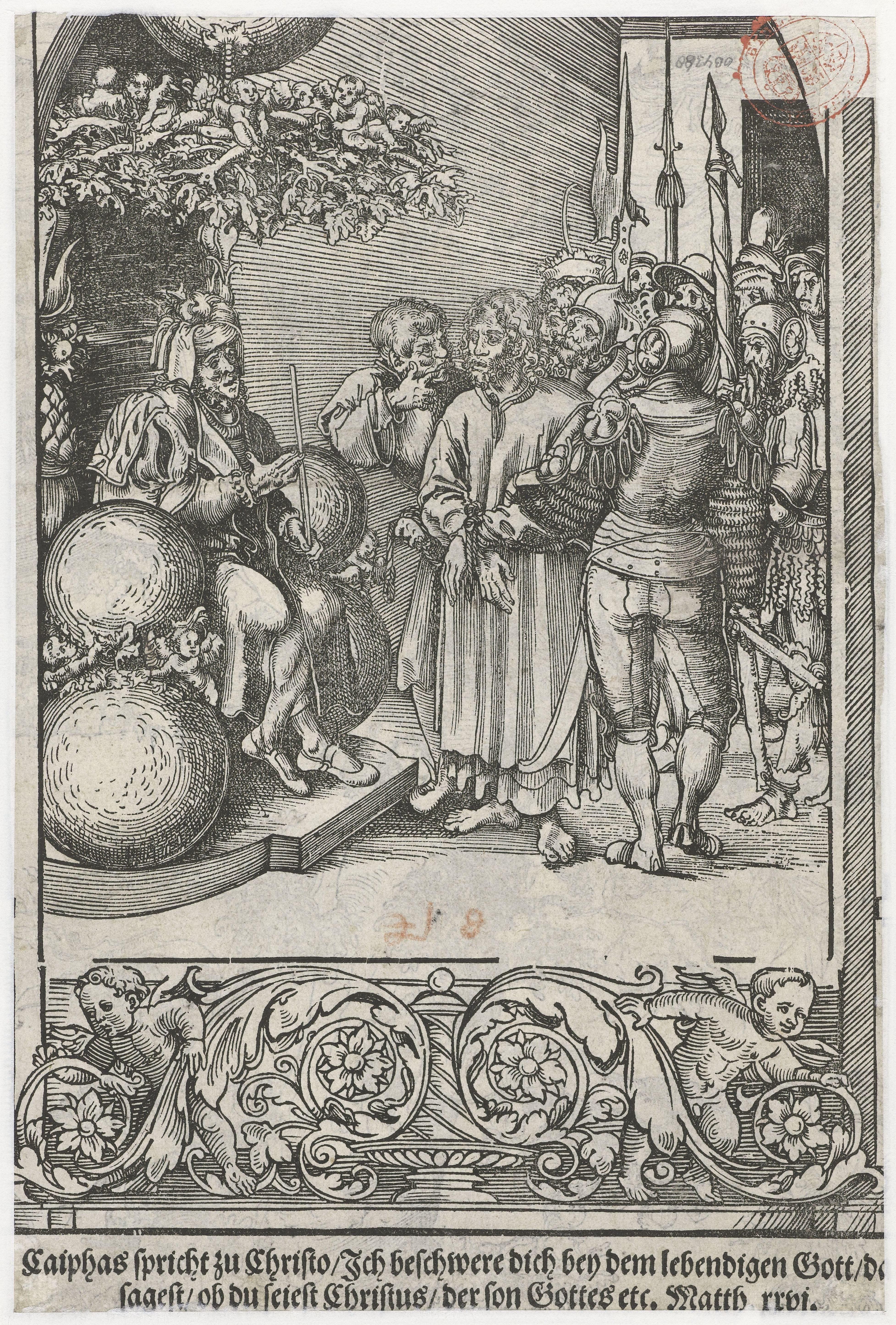 Christus voor Herodes