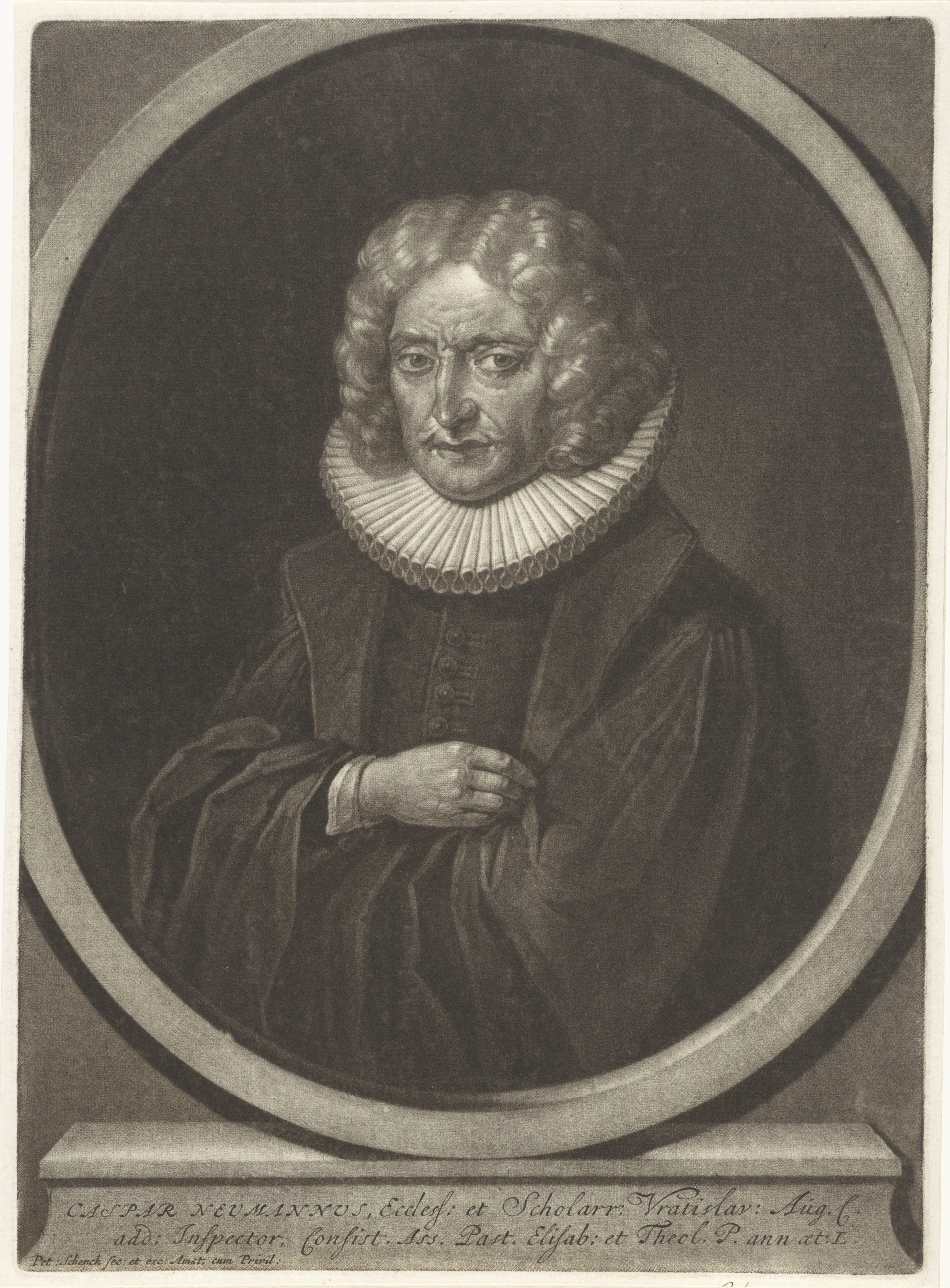 Portret van Kaspar Neumann