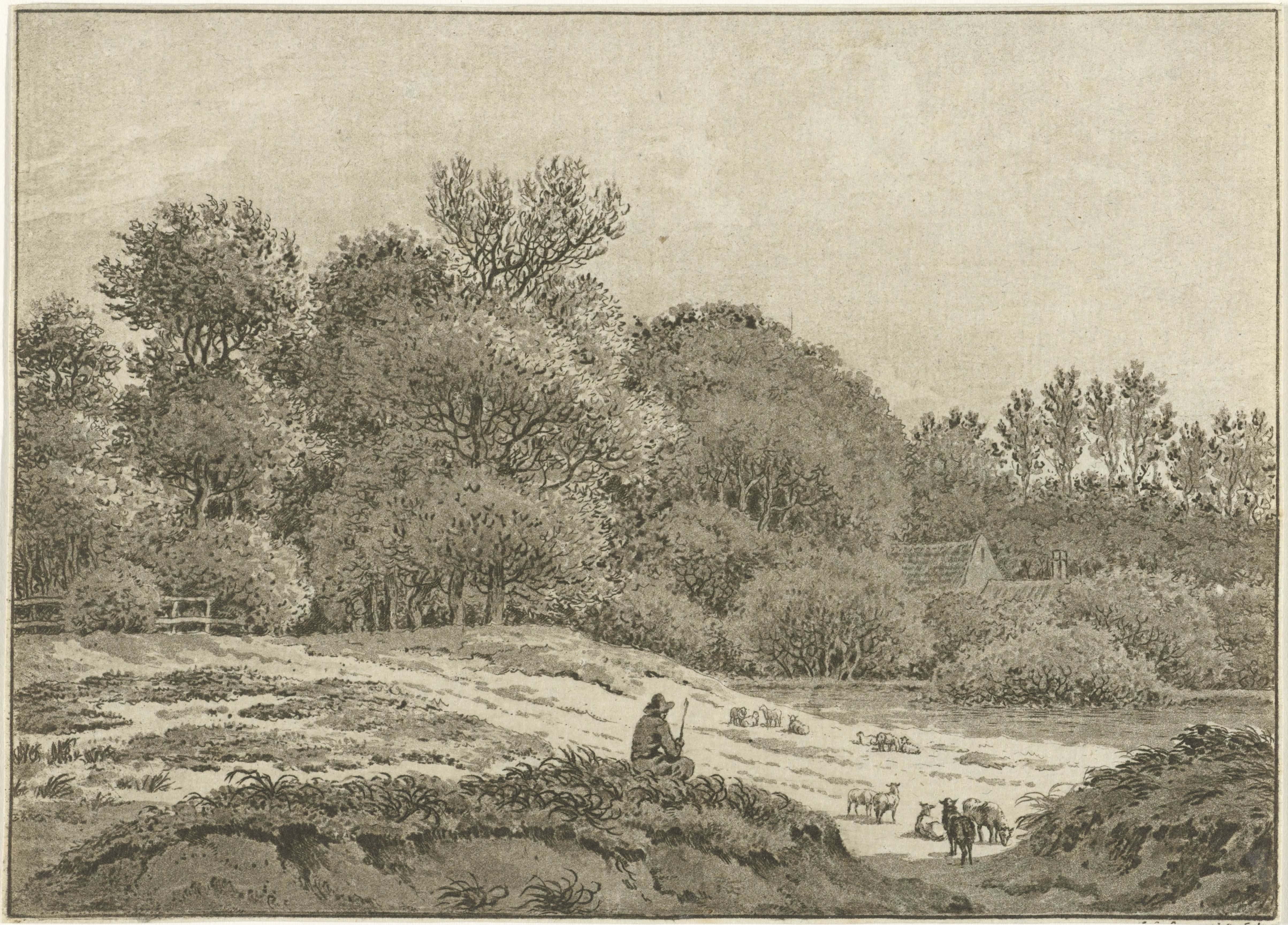 Landschap bij Overveen