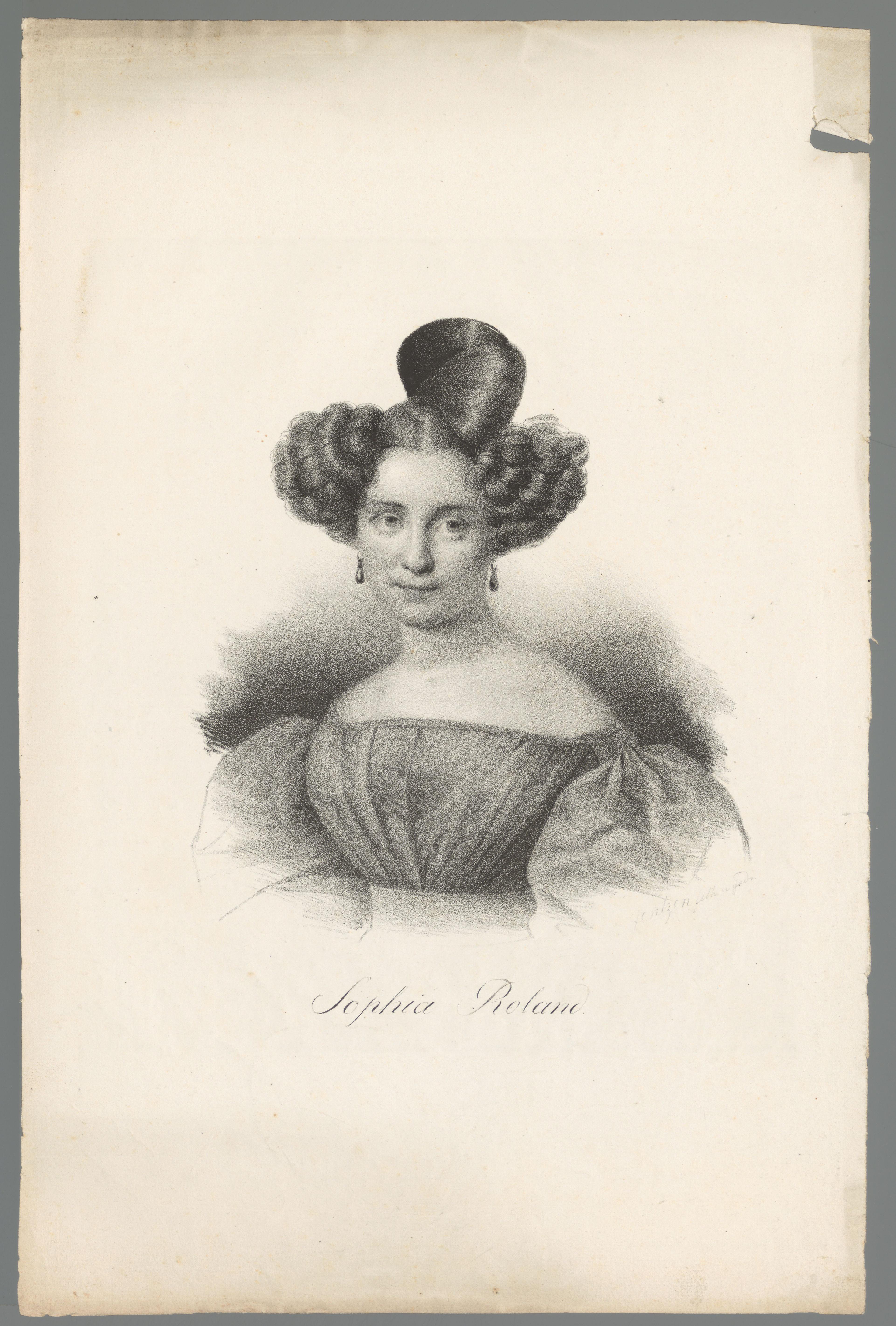 Portret van Sophia Roland