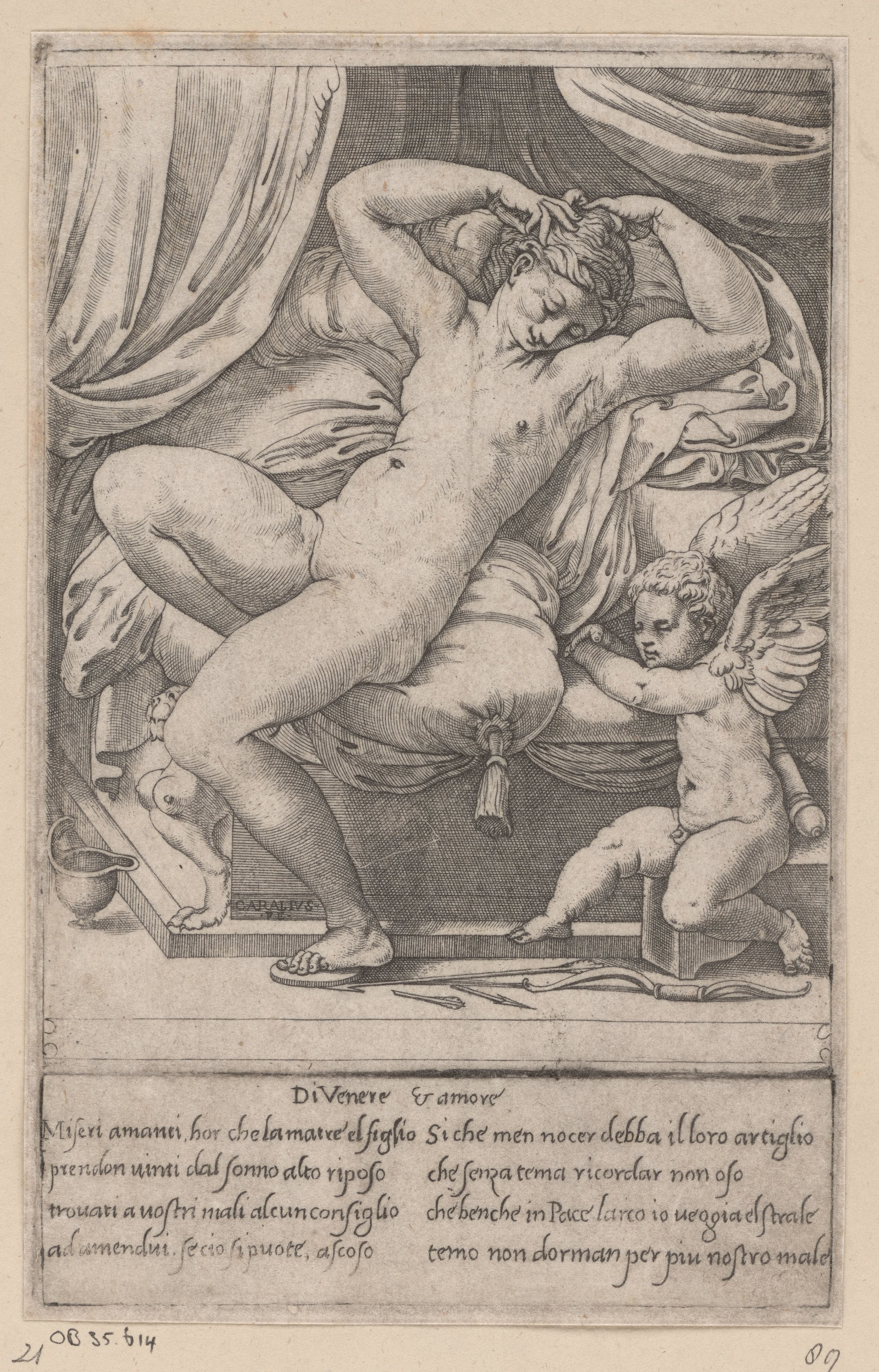 Venus en Cupido