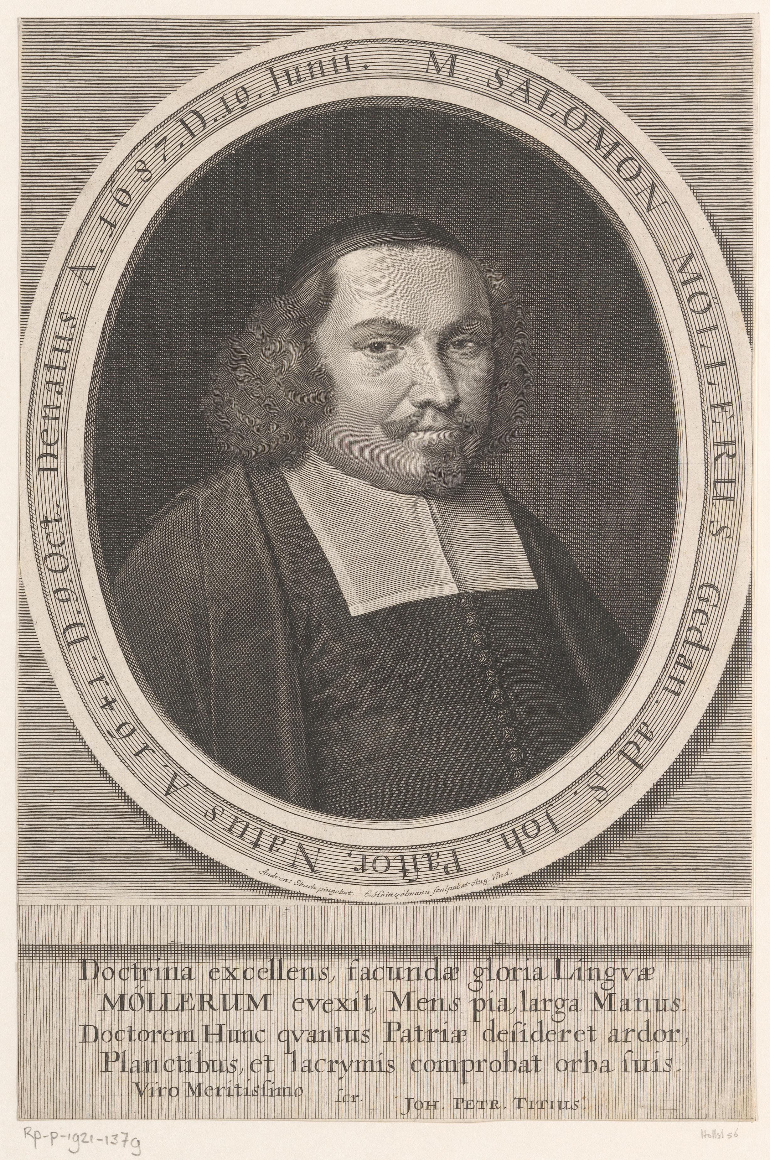 Portret van Salomon Möller