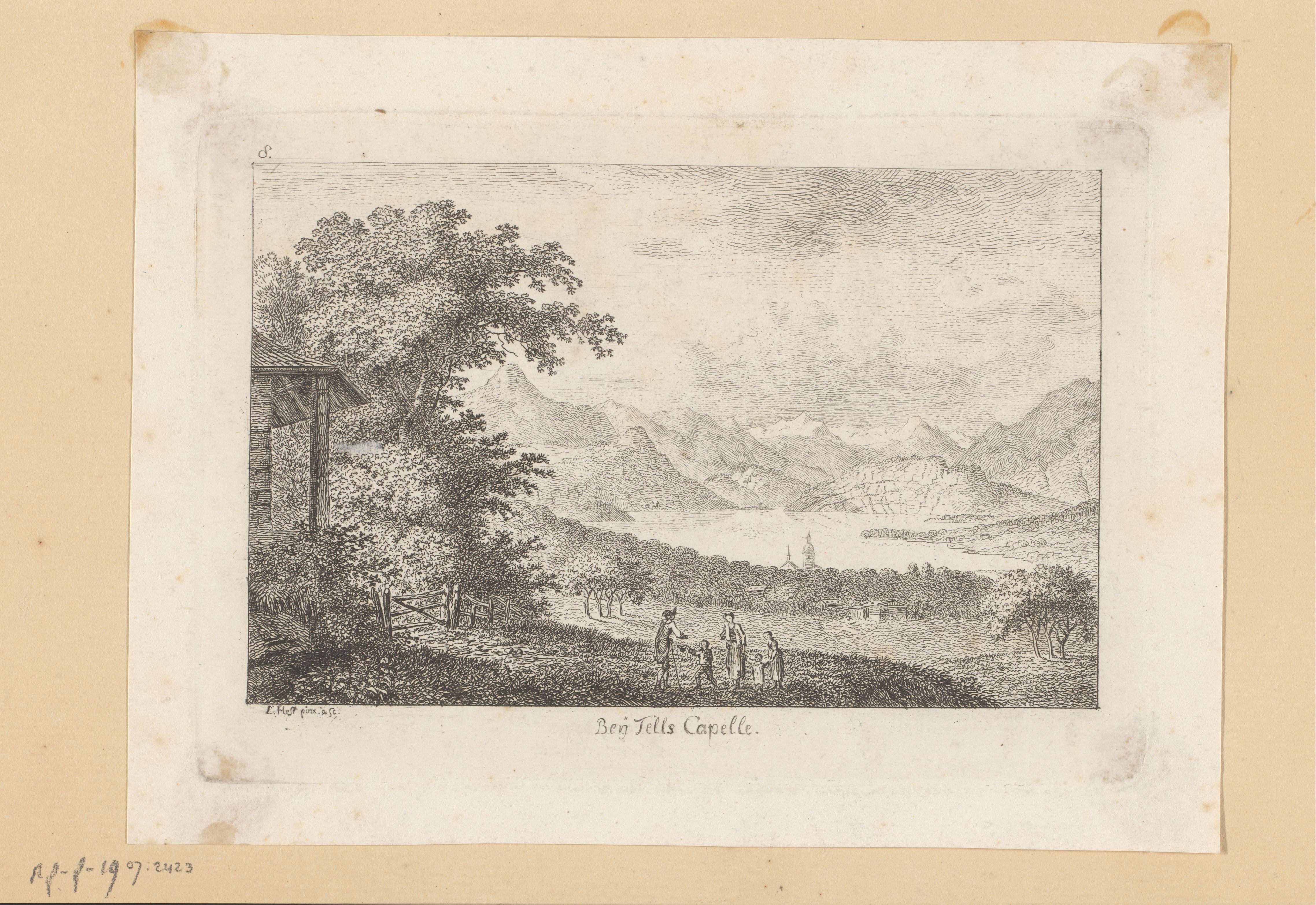 Bergachtig landschap