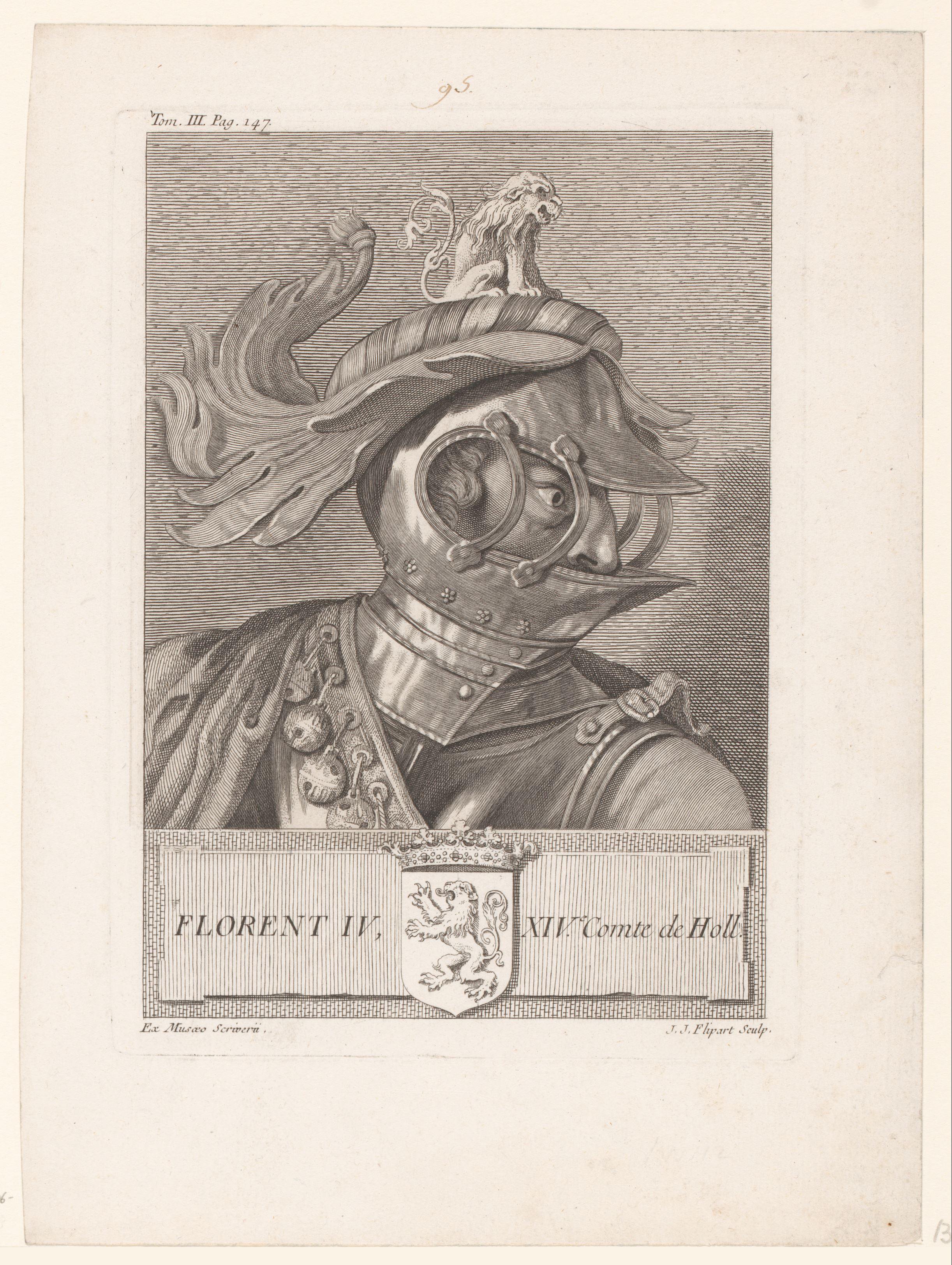 Portret van Floris IV van Holland