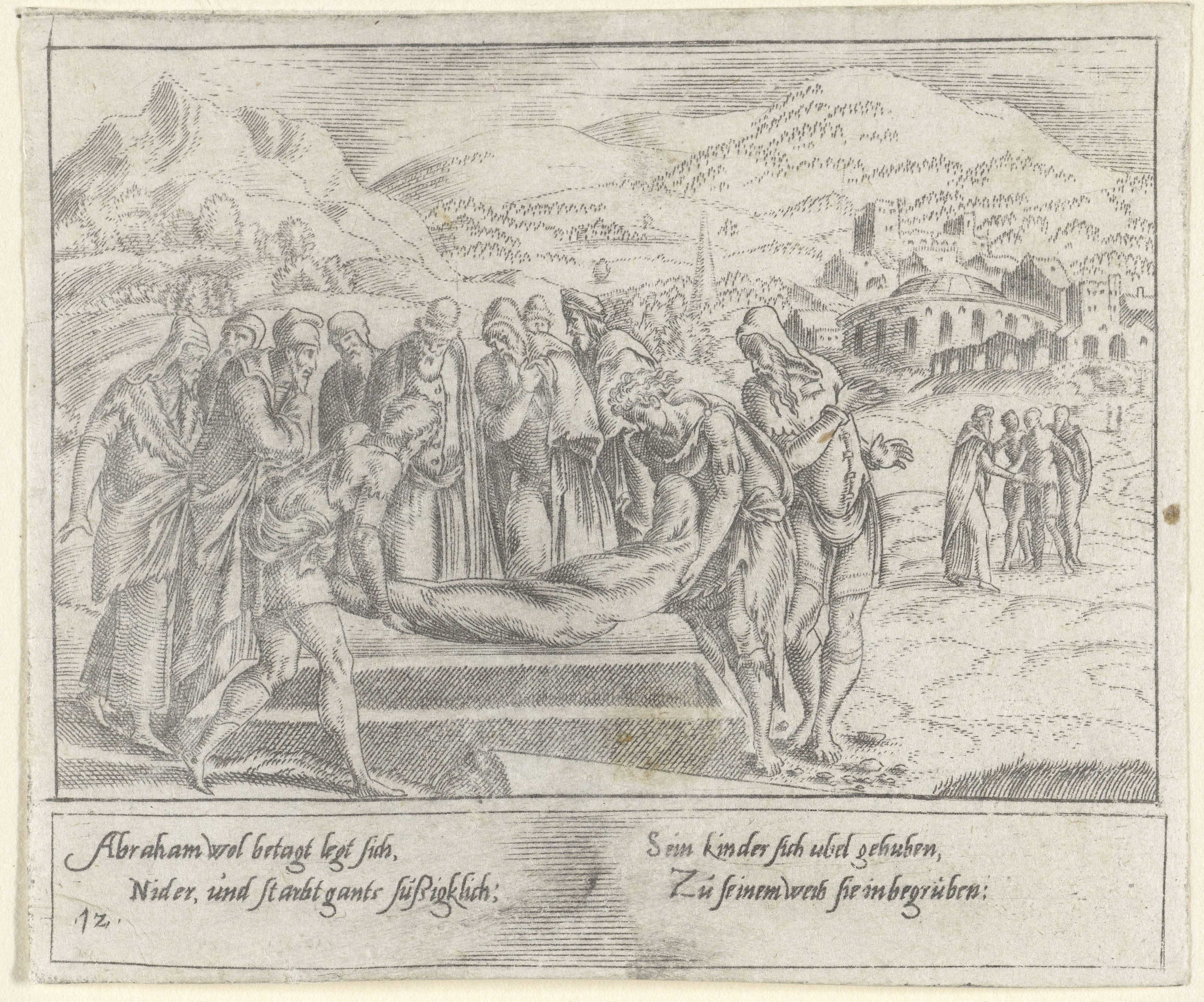 Begrafenis van Abraham