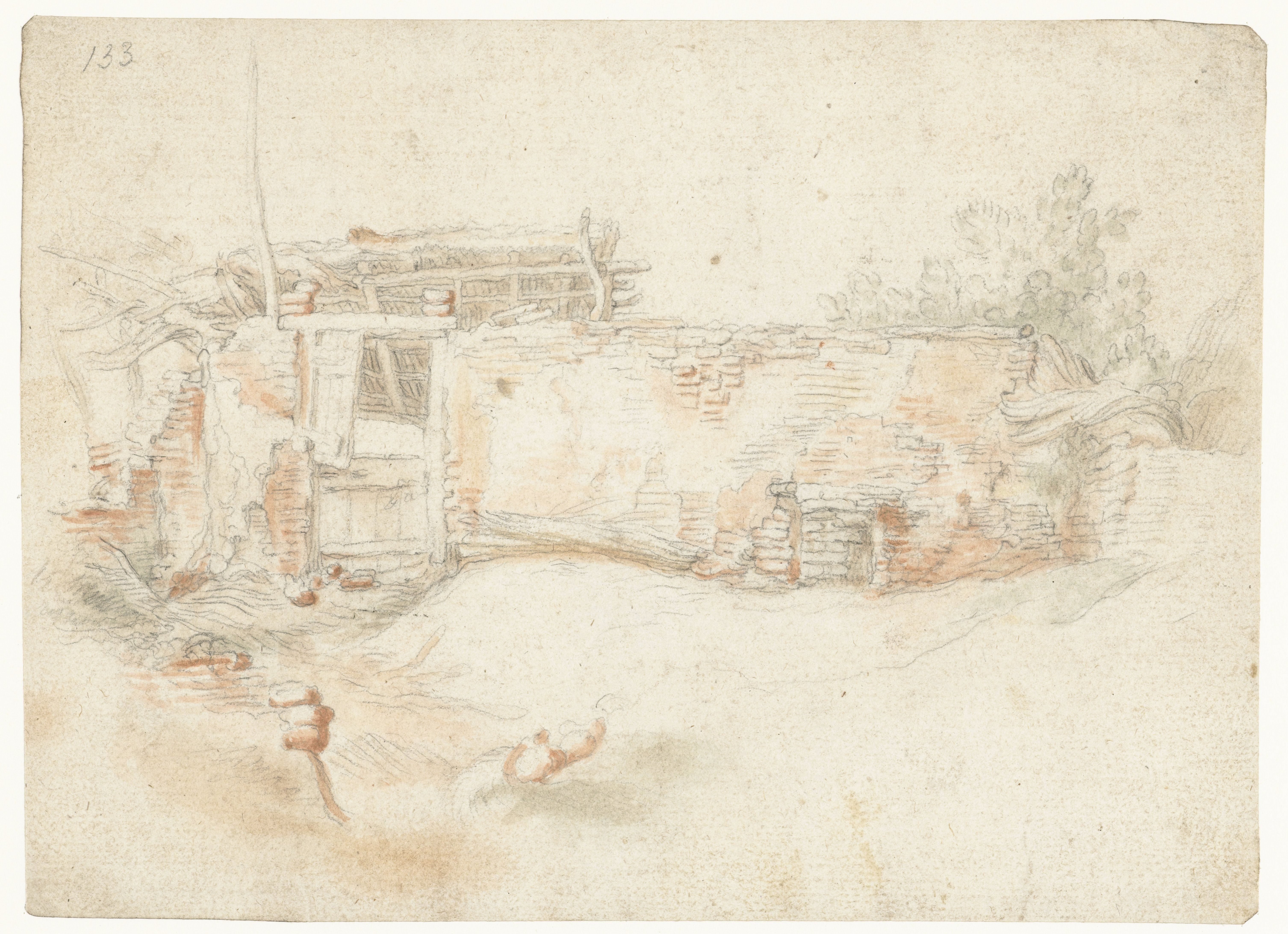Vervallen boerderij