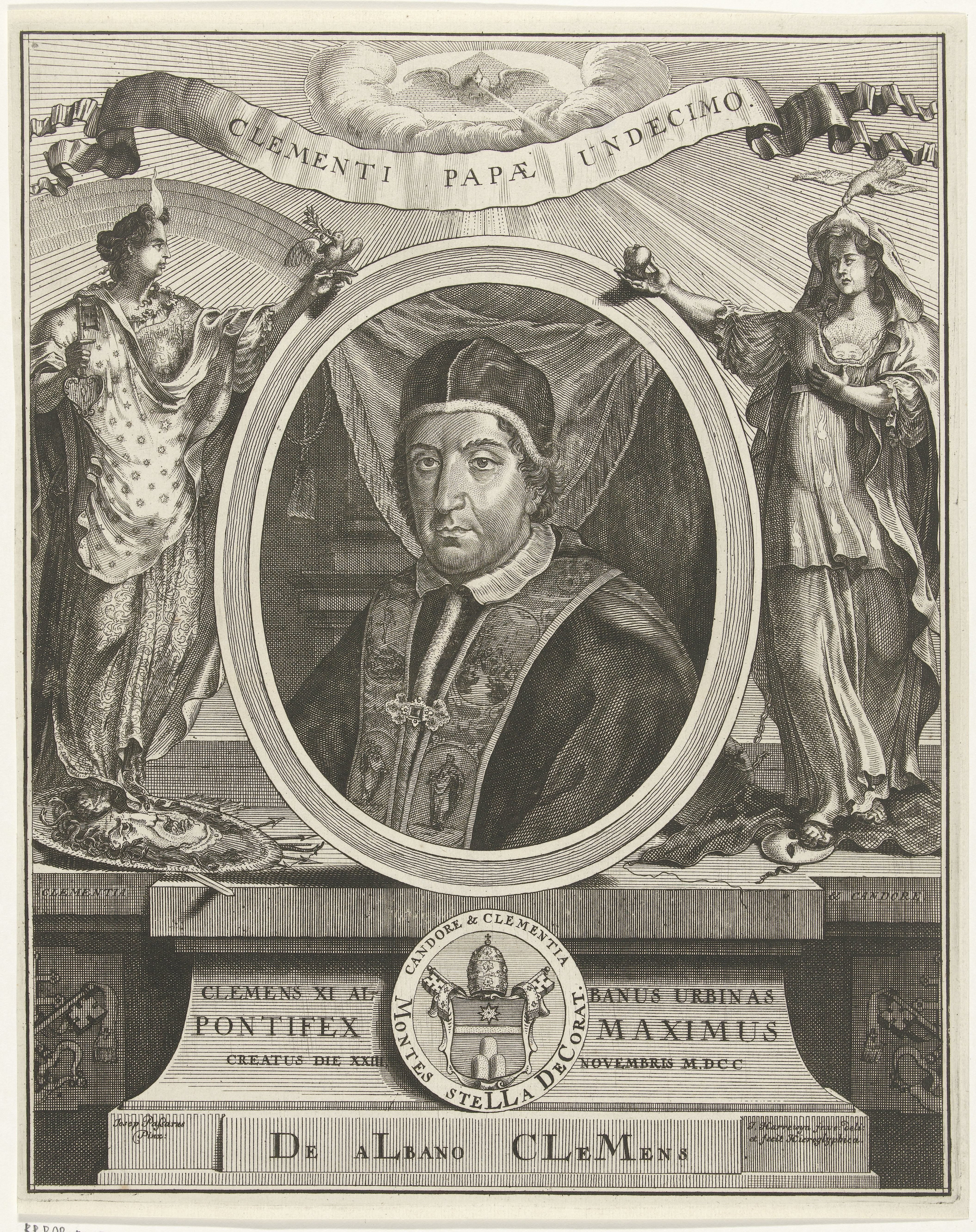 Portret van Clemens XI