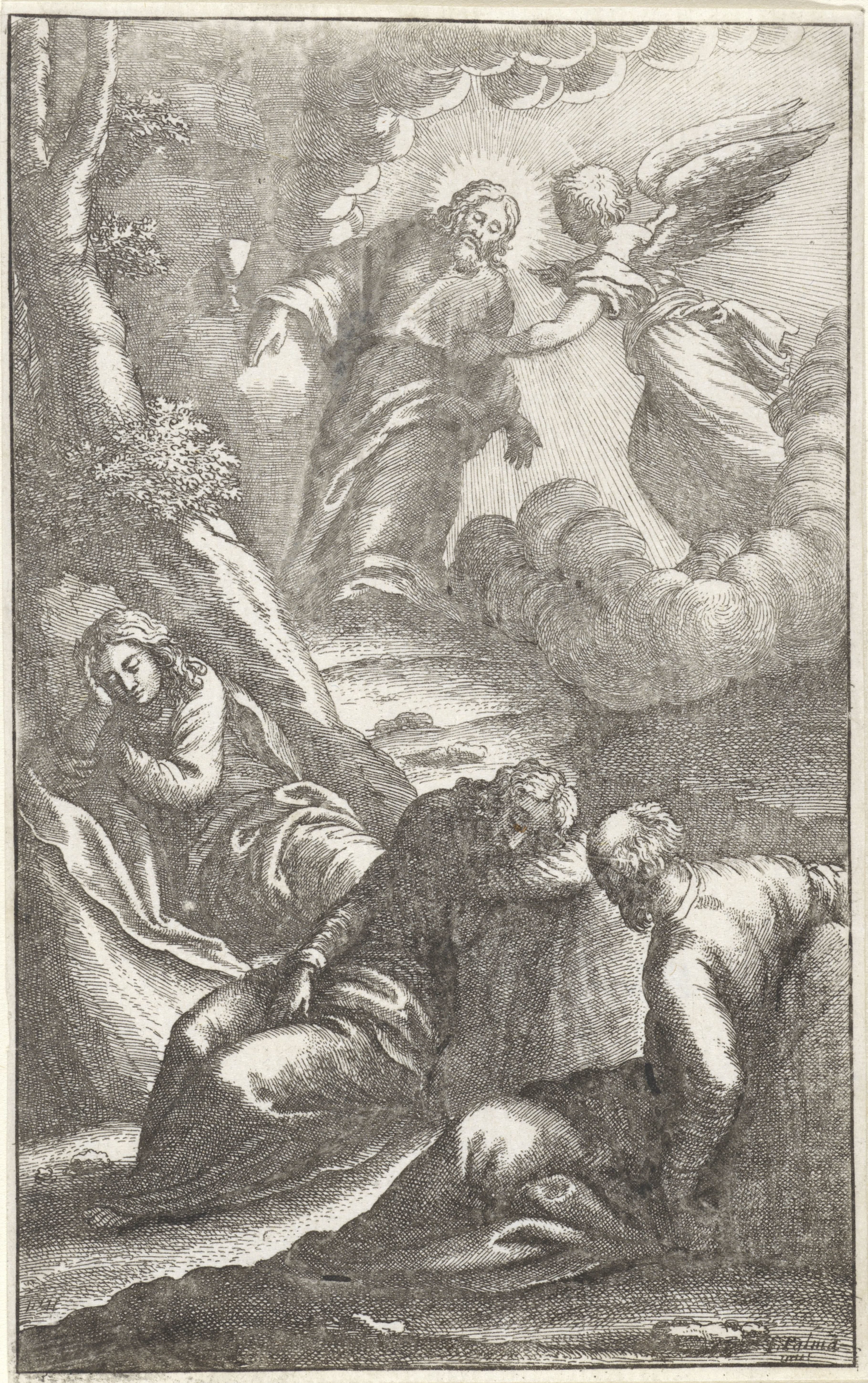 Christus in de hof van Gethsemane
