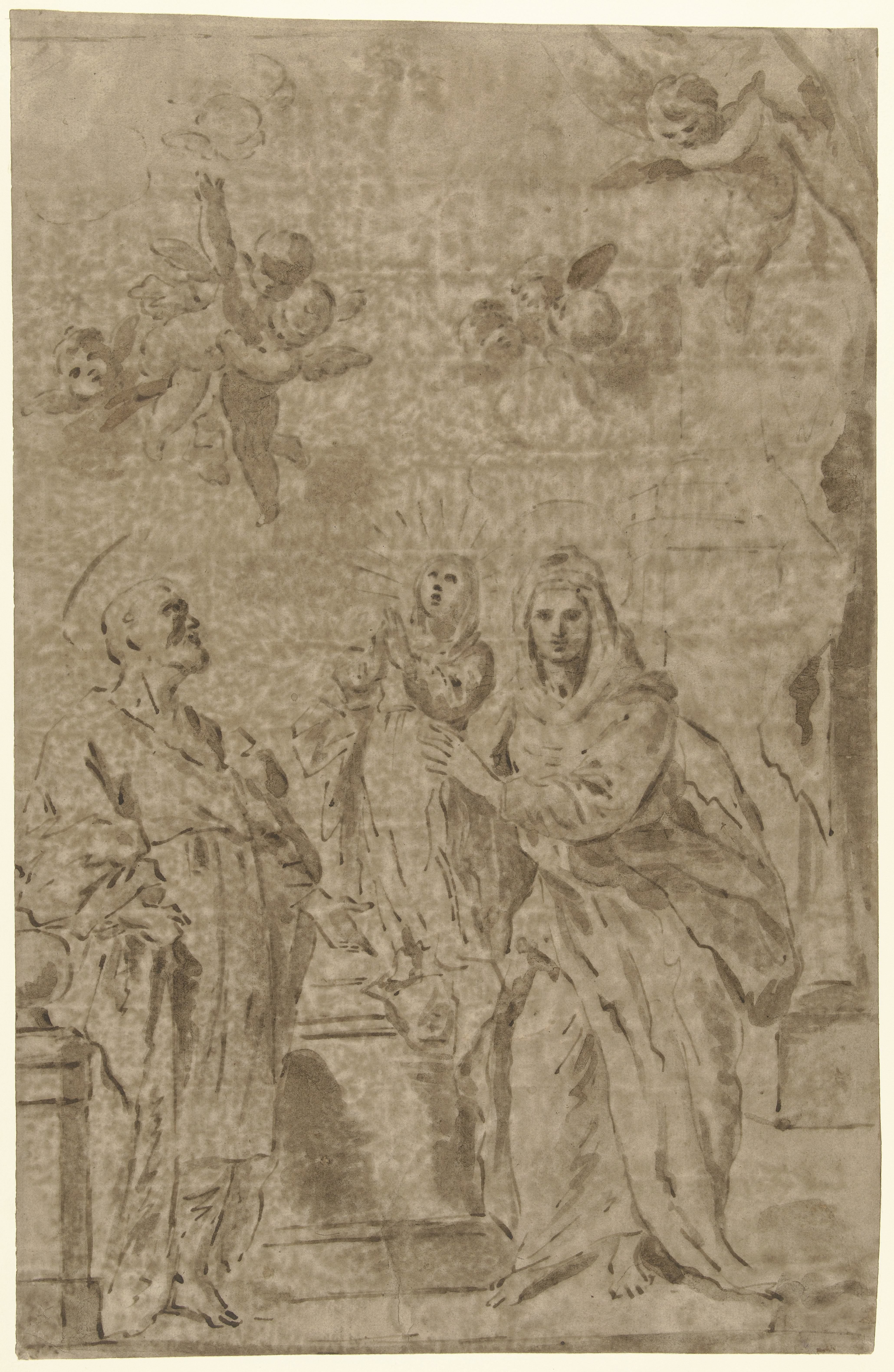 Anna en Joachim met hun dochter Maria