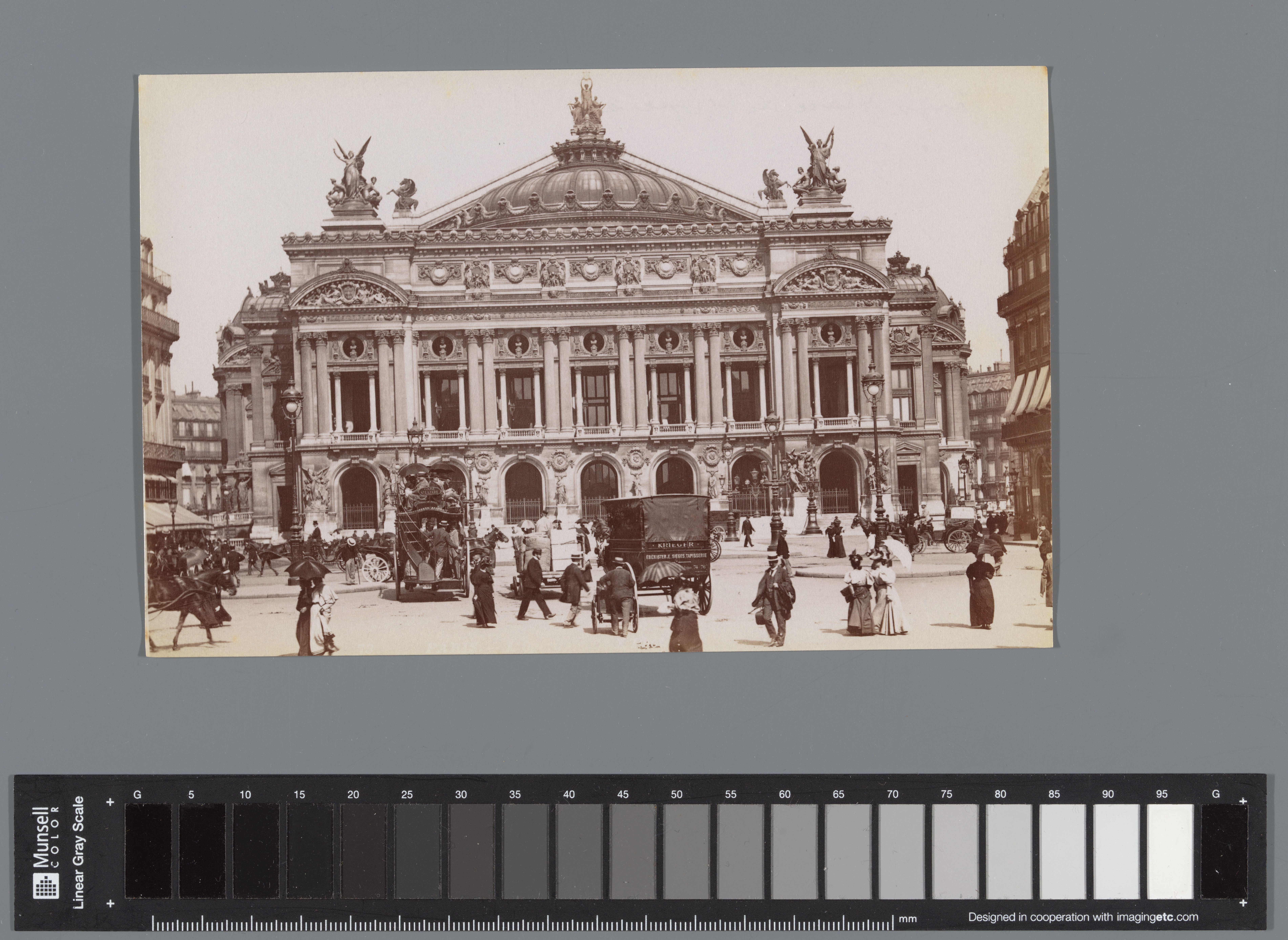 Façade van Opéra Garnier, Parijs