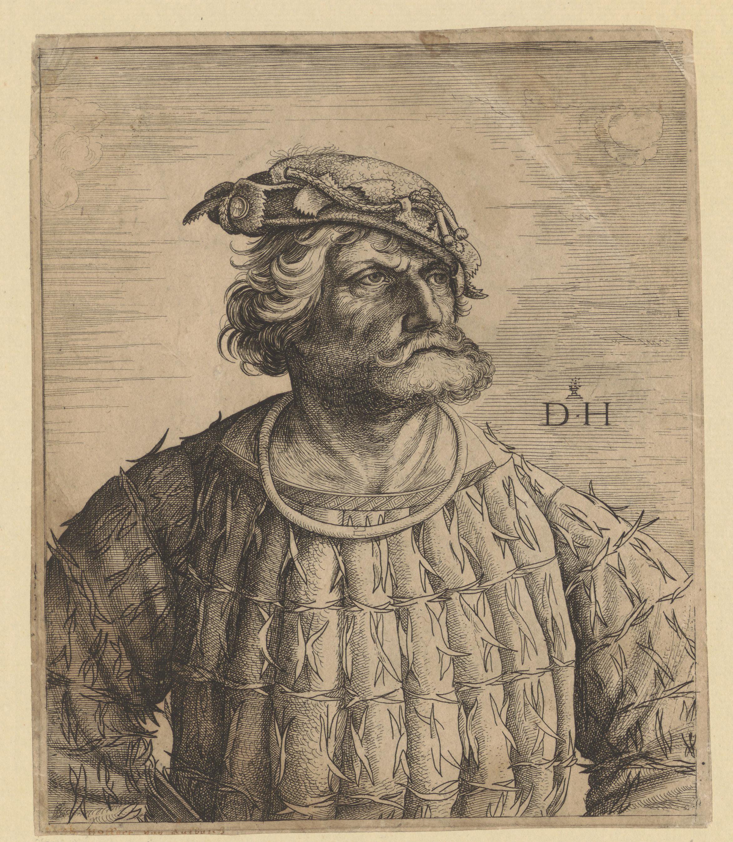 Portret van Kunz von der Rosen