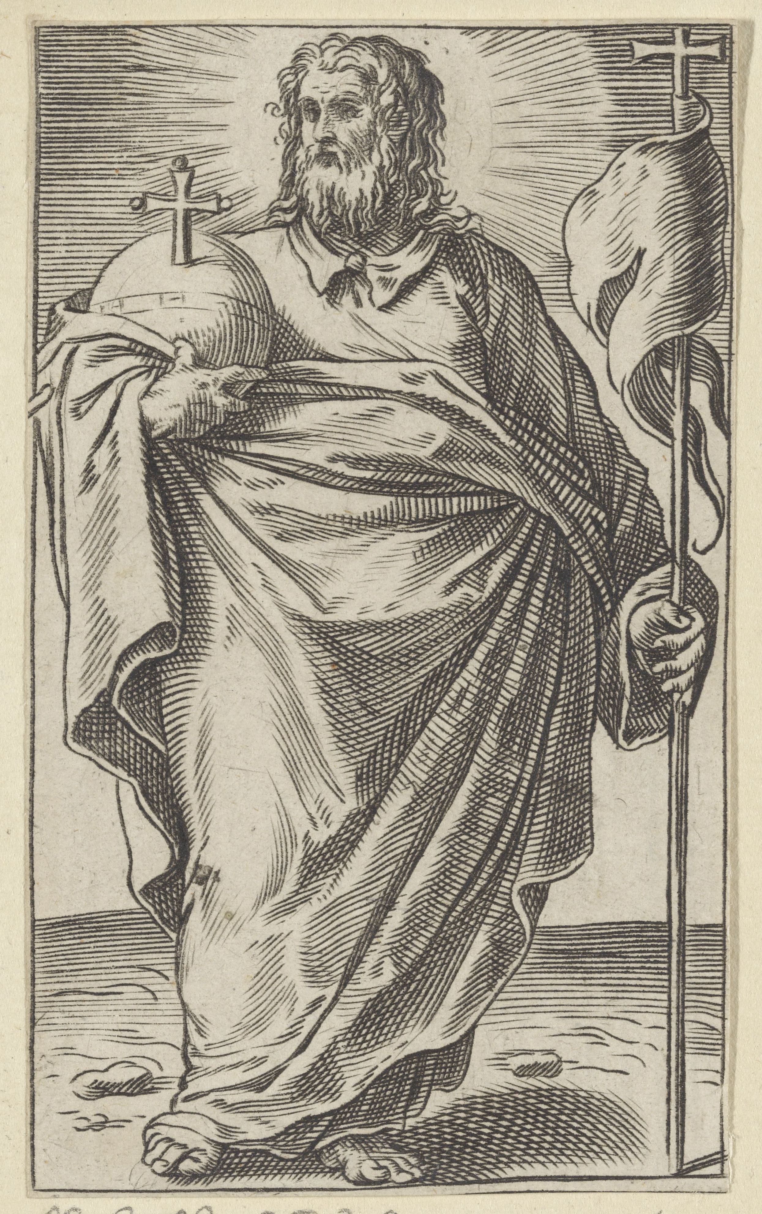 Christus als Salvator Mundi
