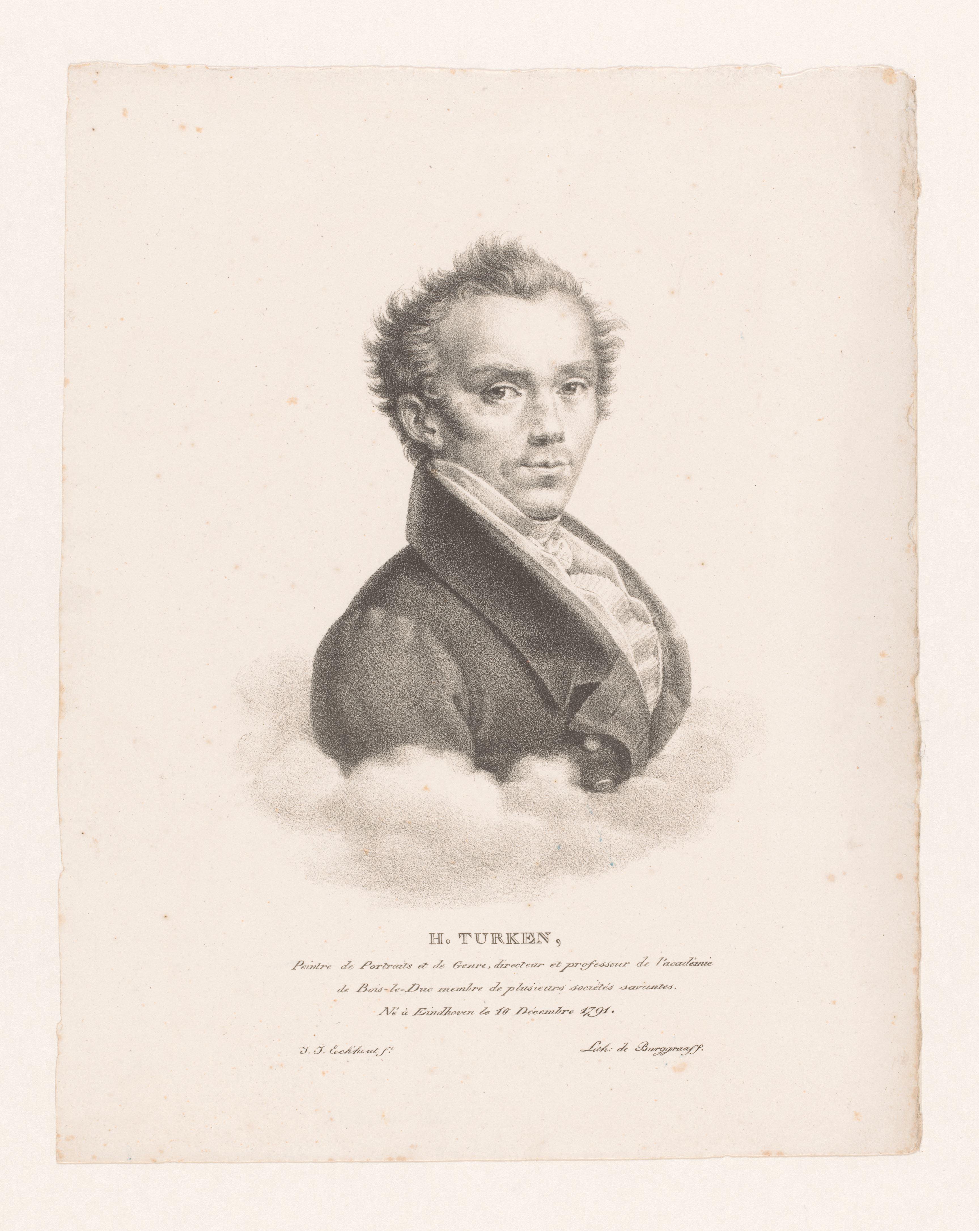 Portret van Henricus Turken