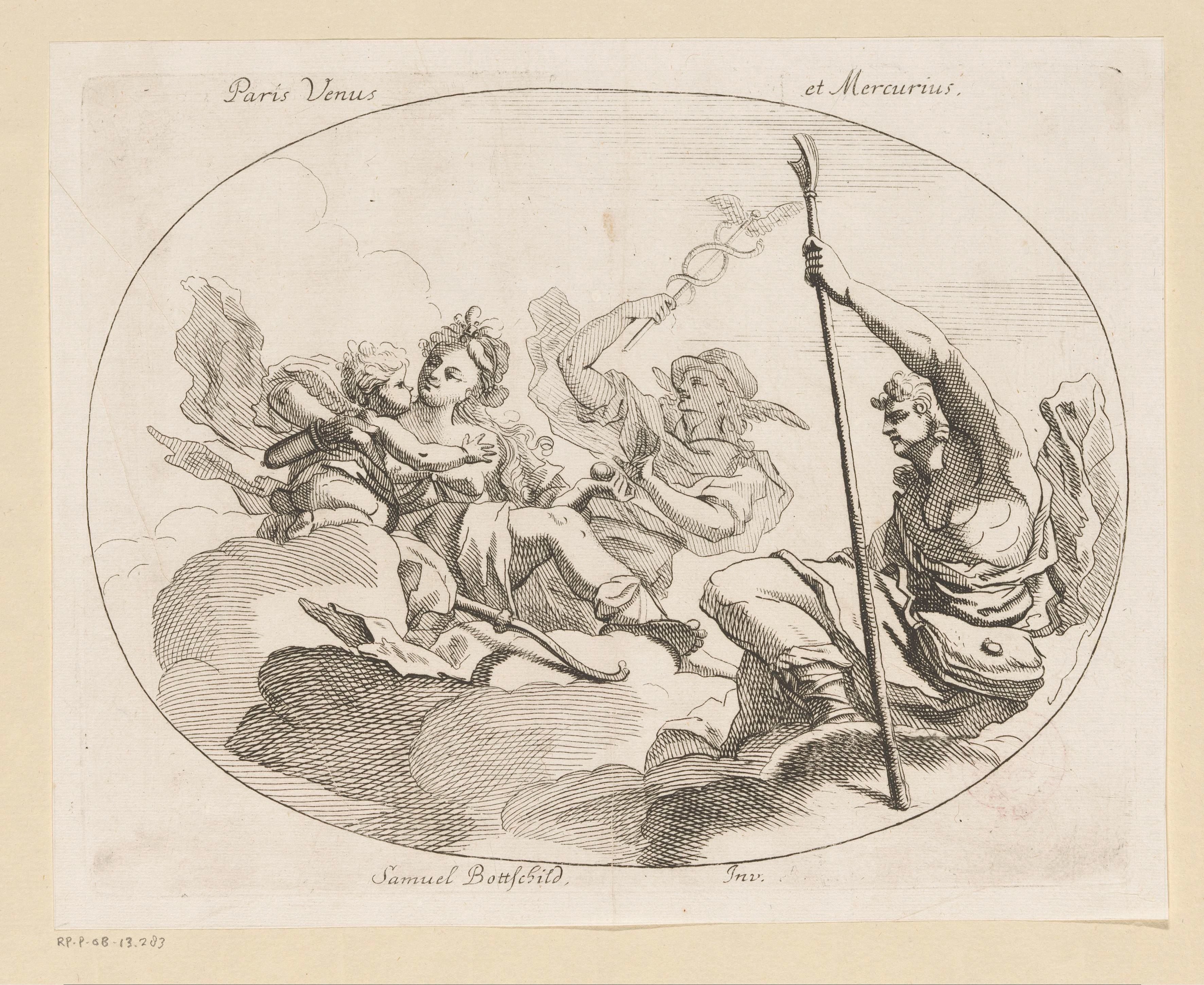Paris, Venus en Mercurius