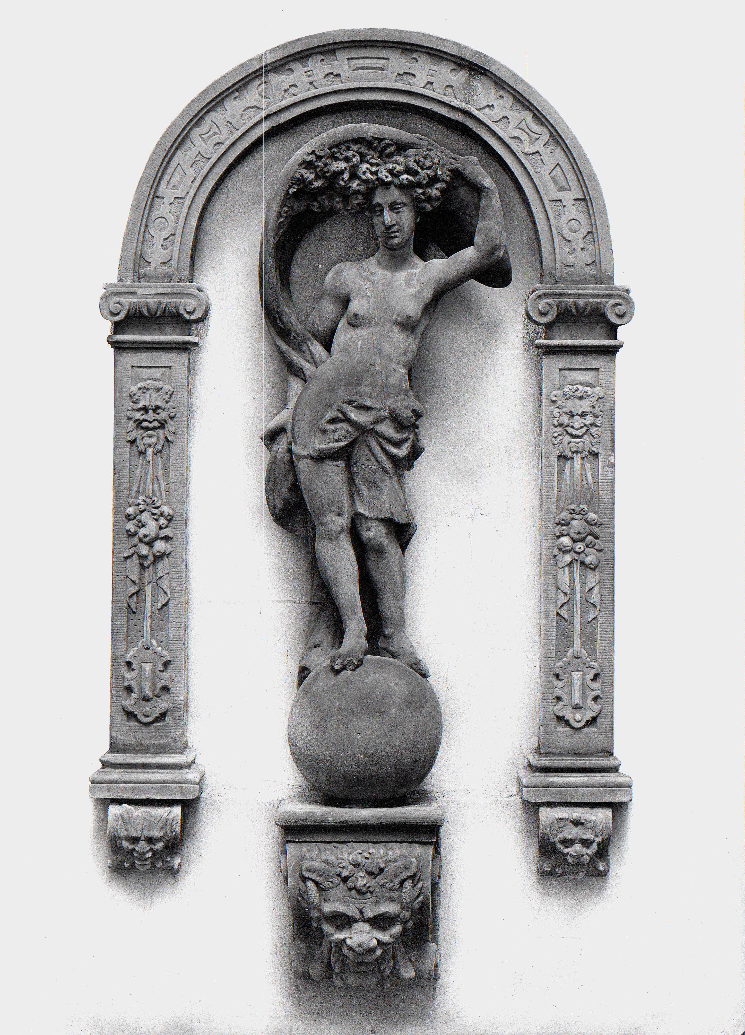 Fortuna, from the Facade of the Arminiushuis in Oudewater