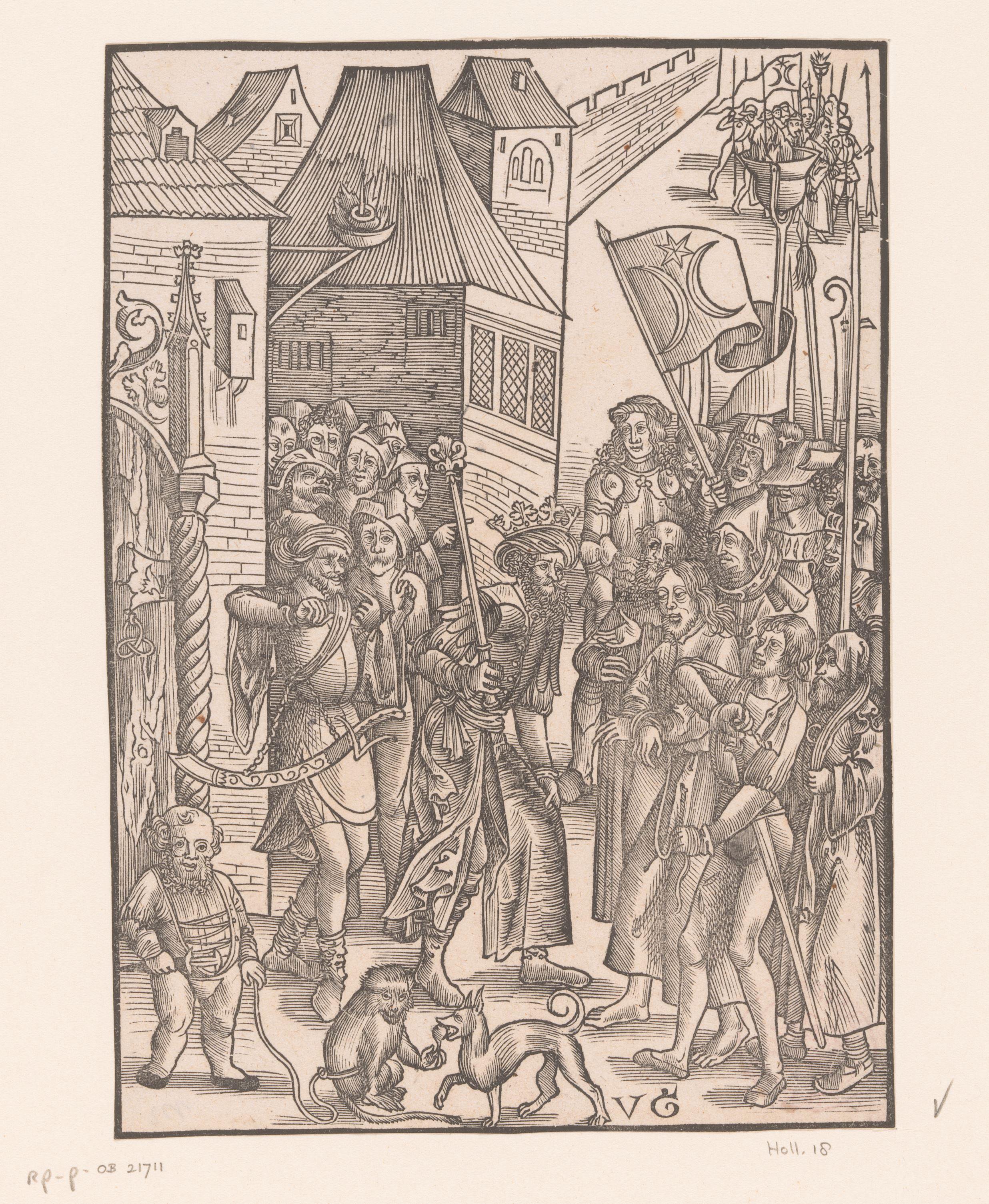 Christus voor Herodes