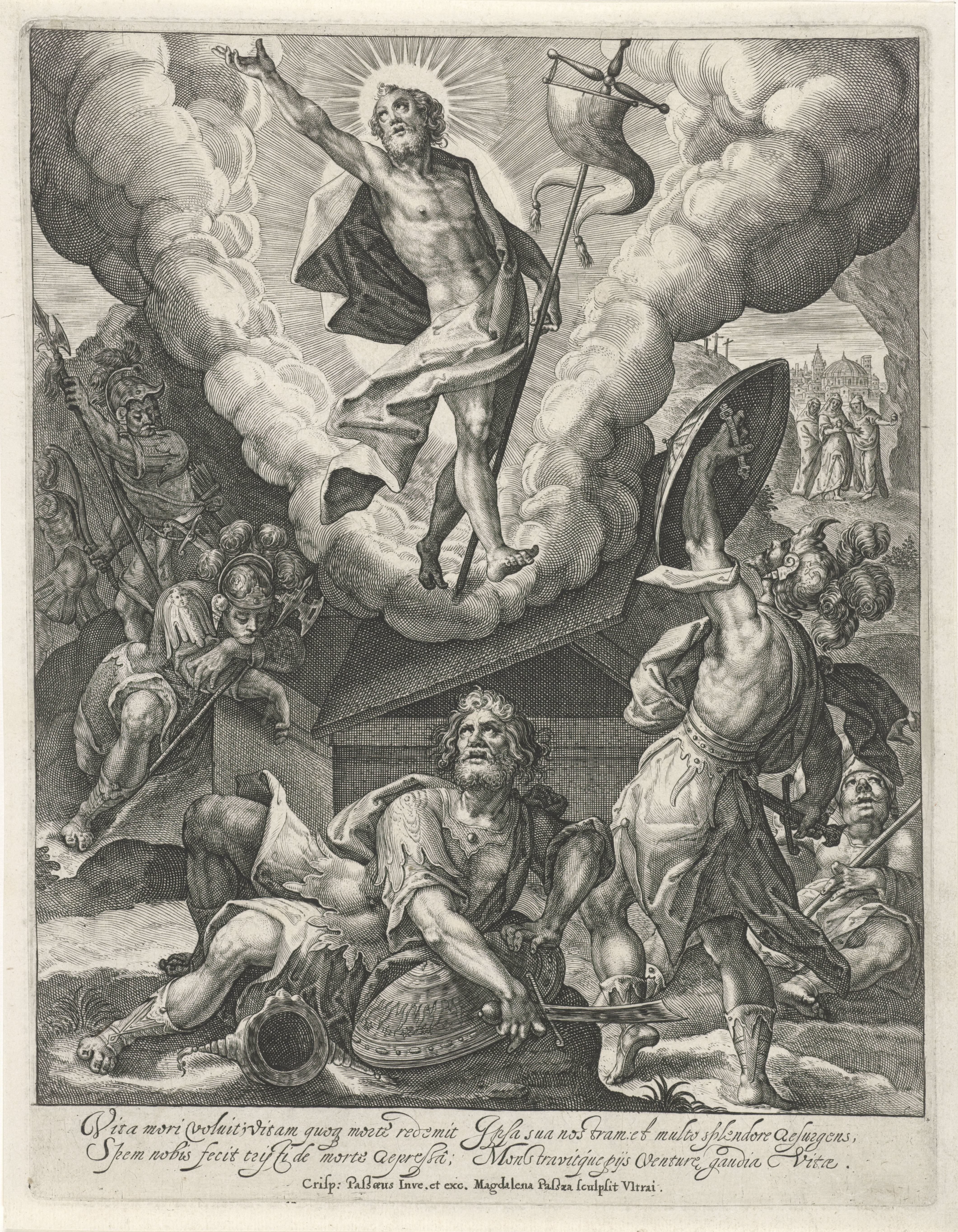 Portret van Carolus de Visch prior van de abdij Ten Duinen