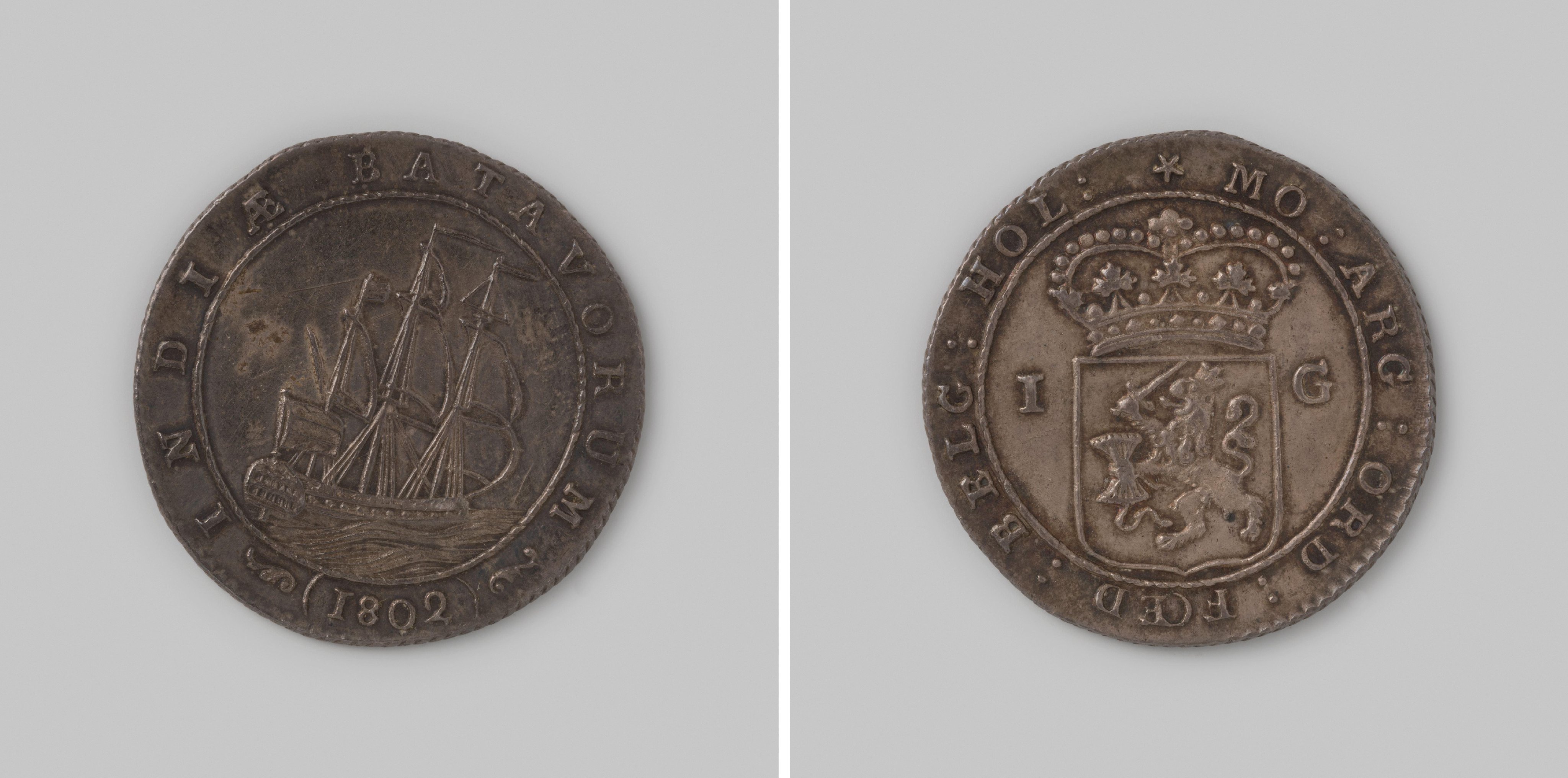 Gulden voor Nederlands Indië, 1802