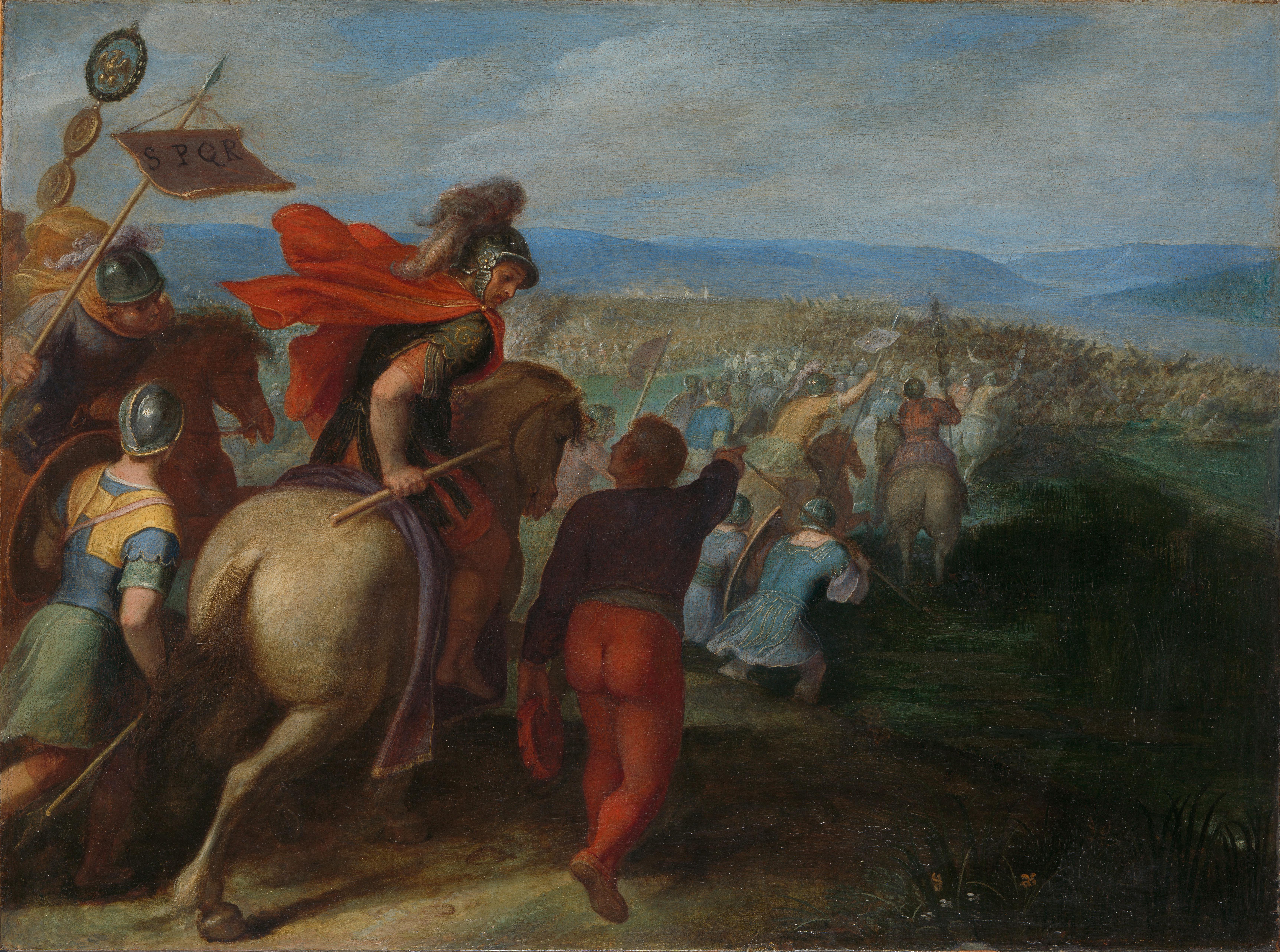 Door het verraad van een Bataaf behalen de Romeinen bijna de overhand op het leger van Julius Civilis