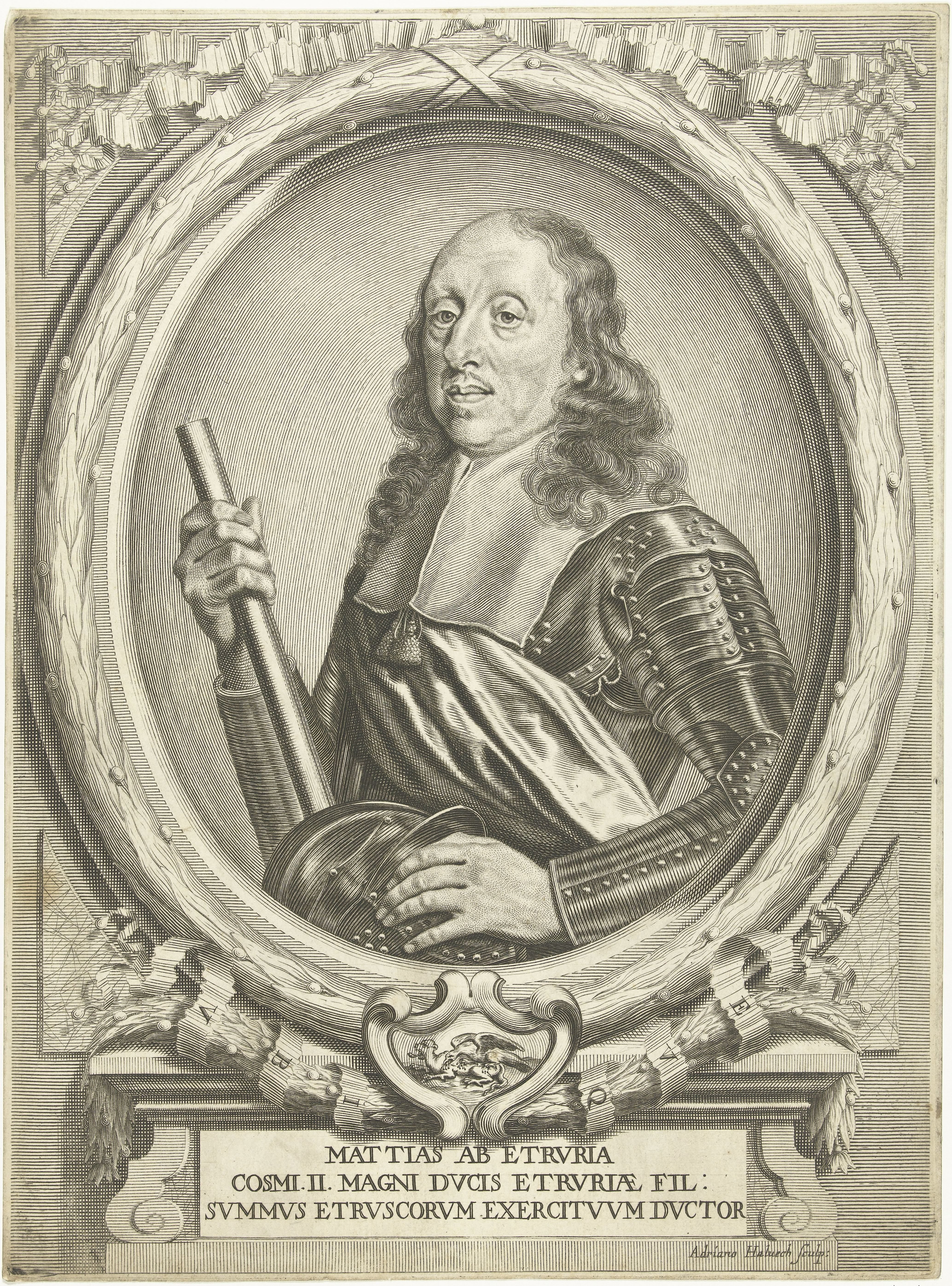 Portret van Mattias de Medici