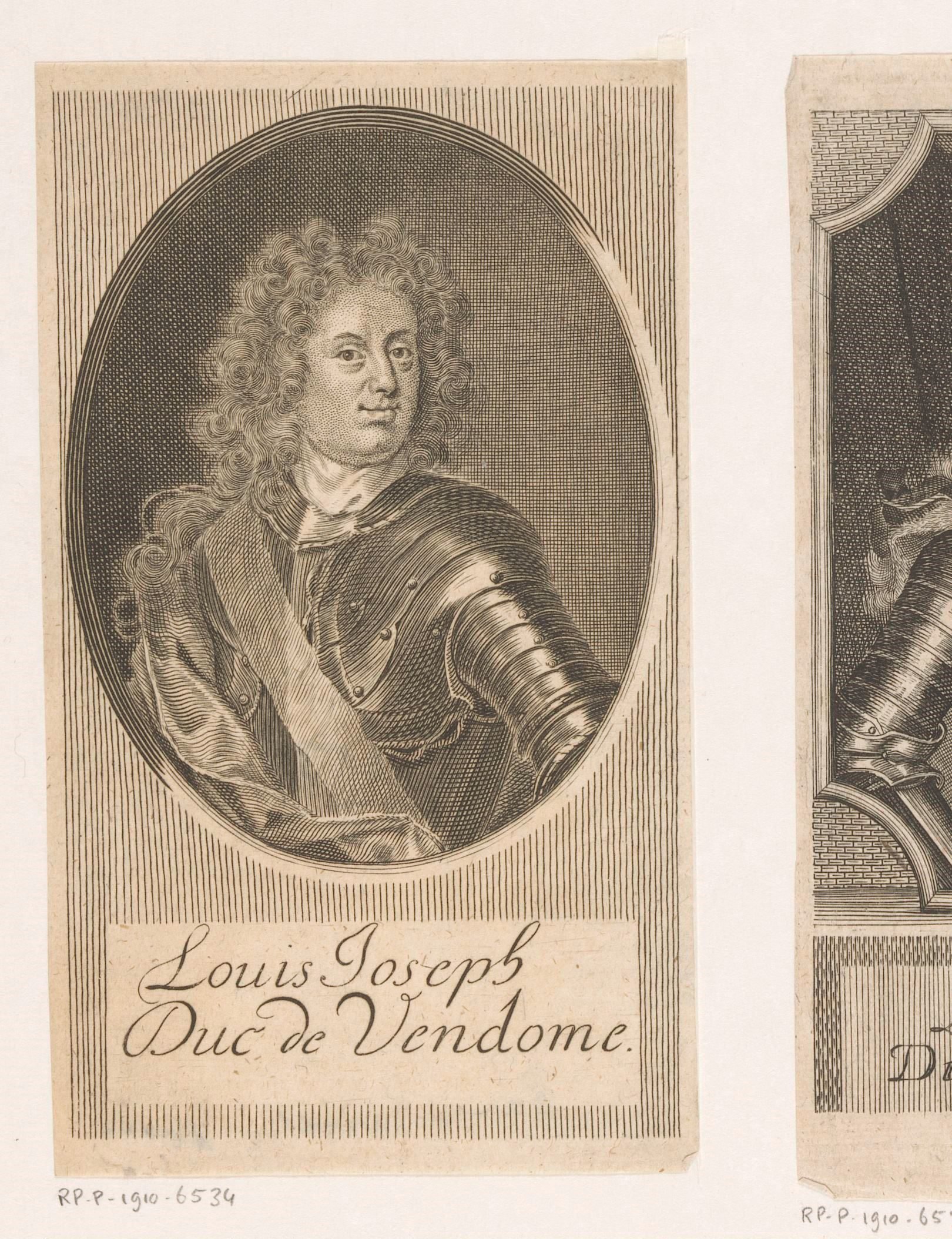 Portret van Louis Joseph de Bourbon-Vendôme