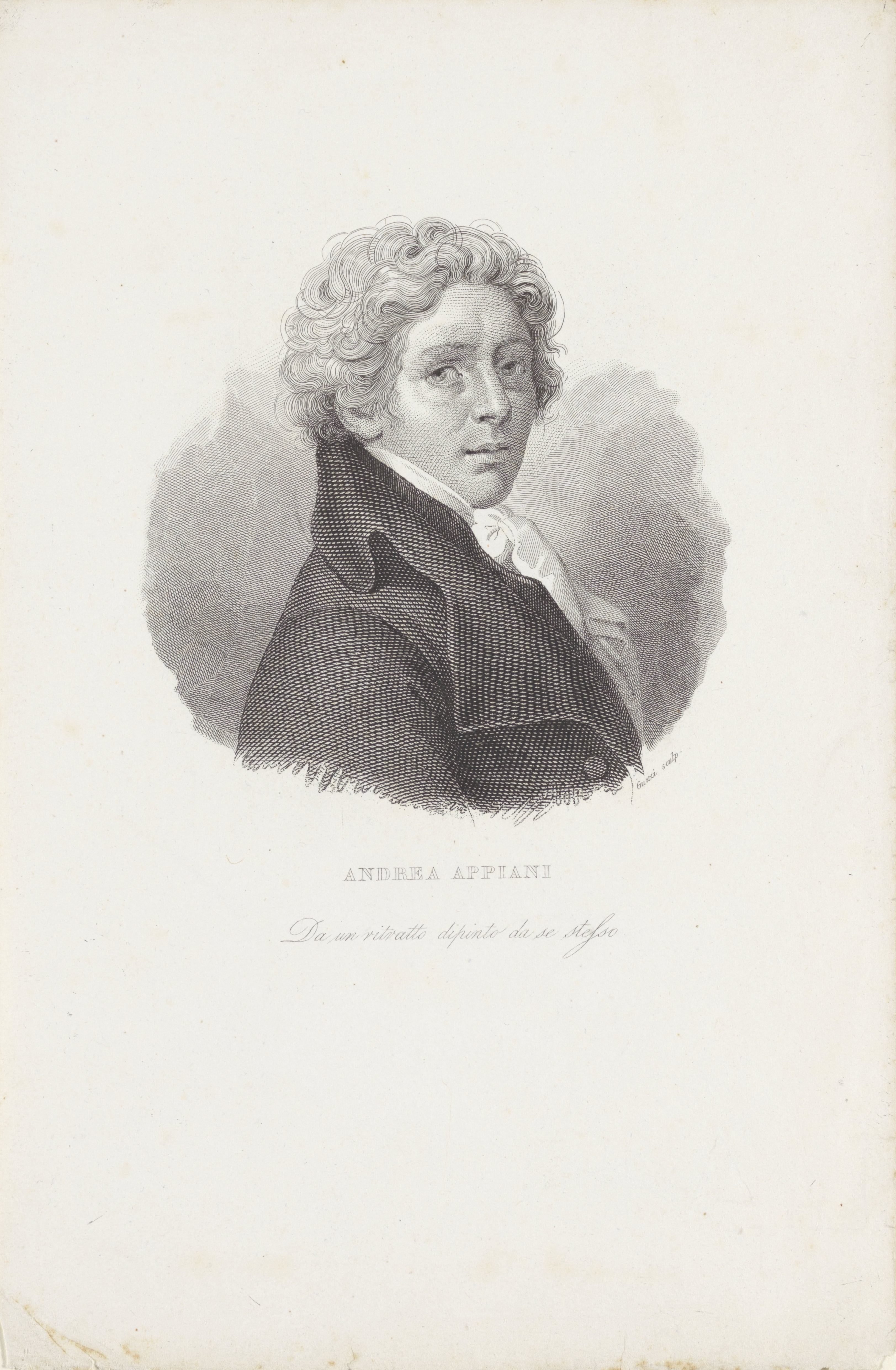 Portret van schilder Andrea Appiani