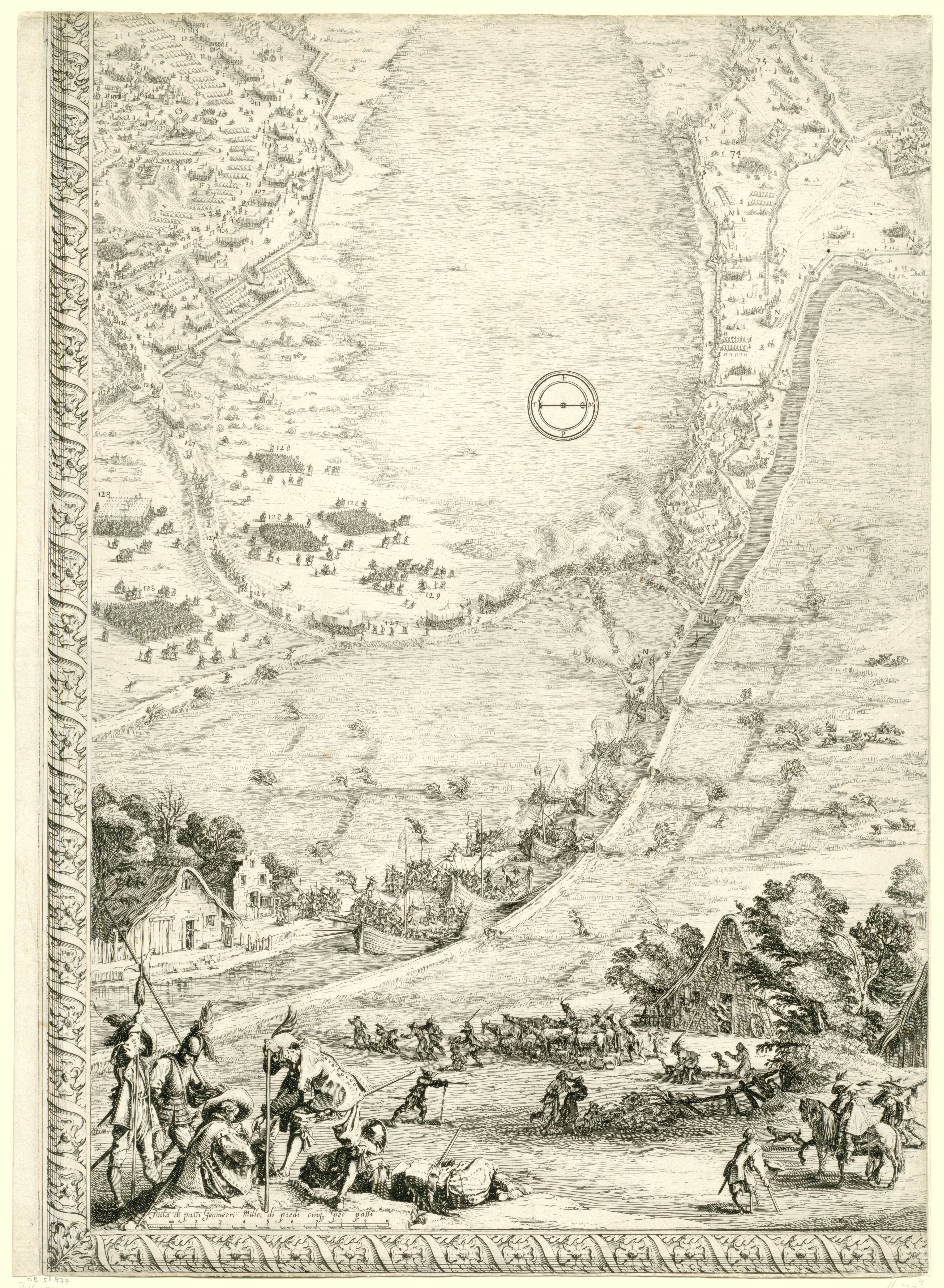 Beleg van Breda, 27 augustus 1624-5 juni 1625 (deel linksonder)