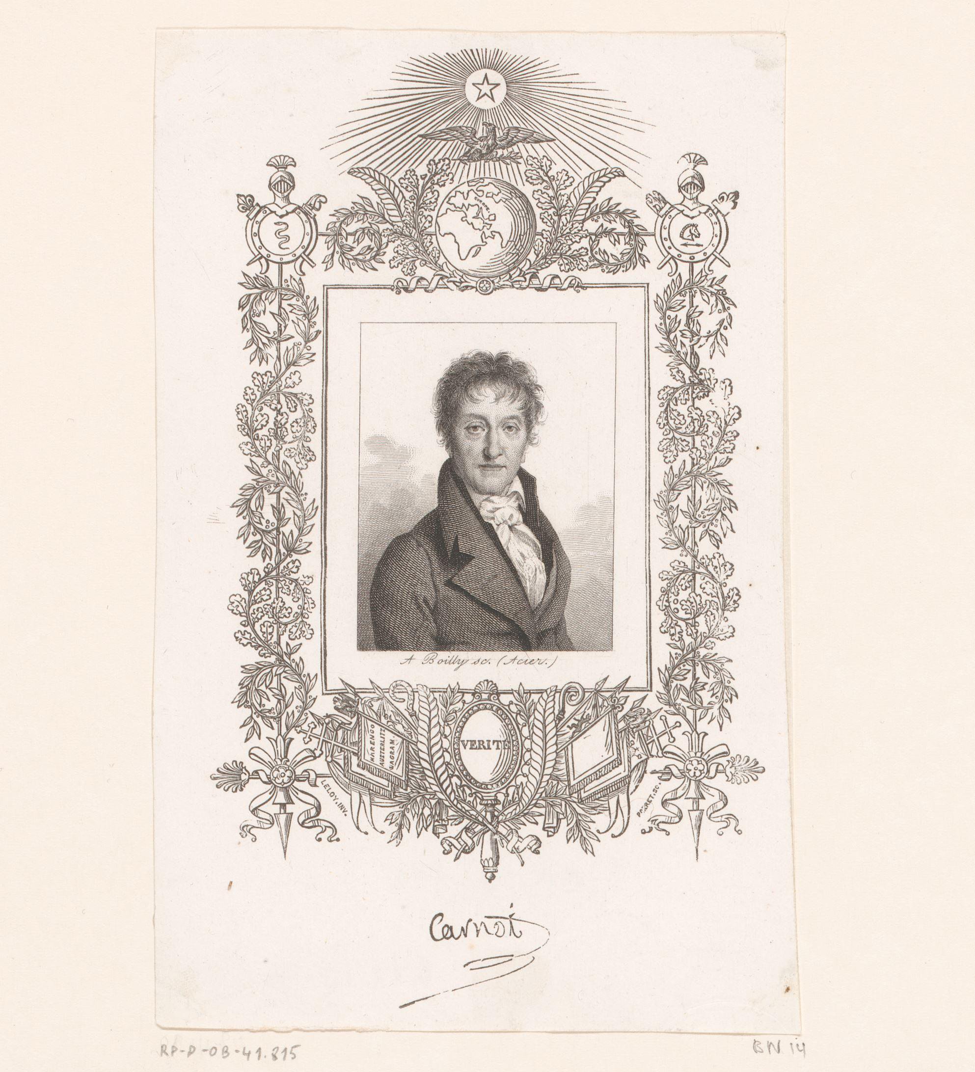 Portret van Lazare Carnot