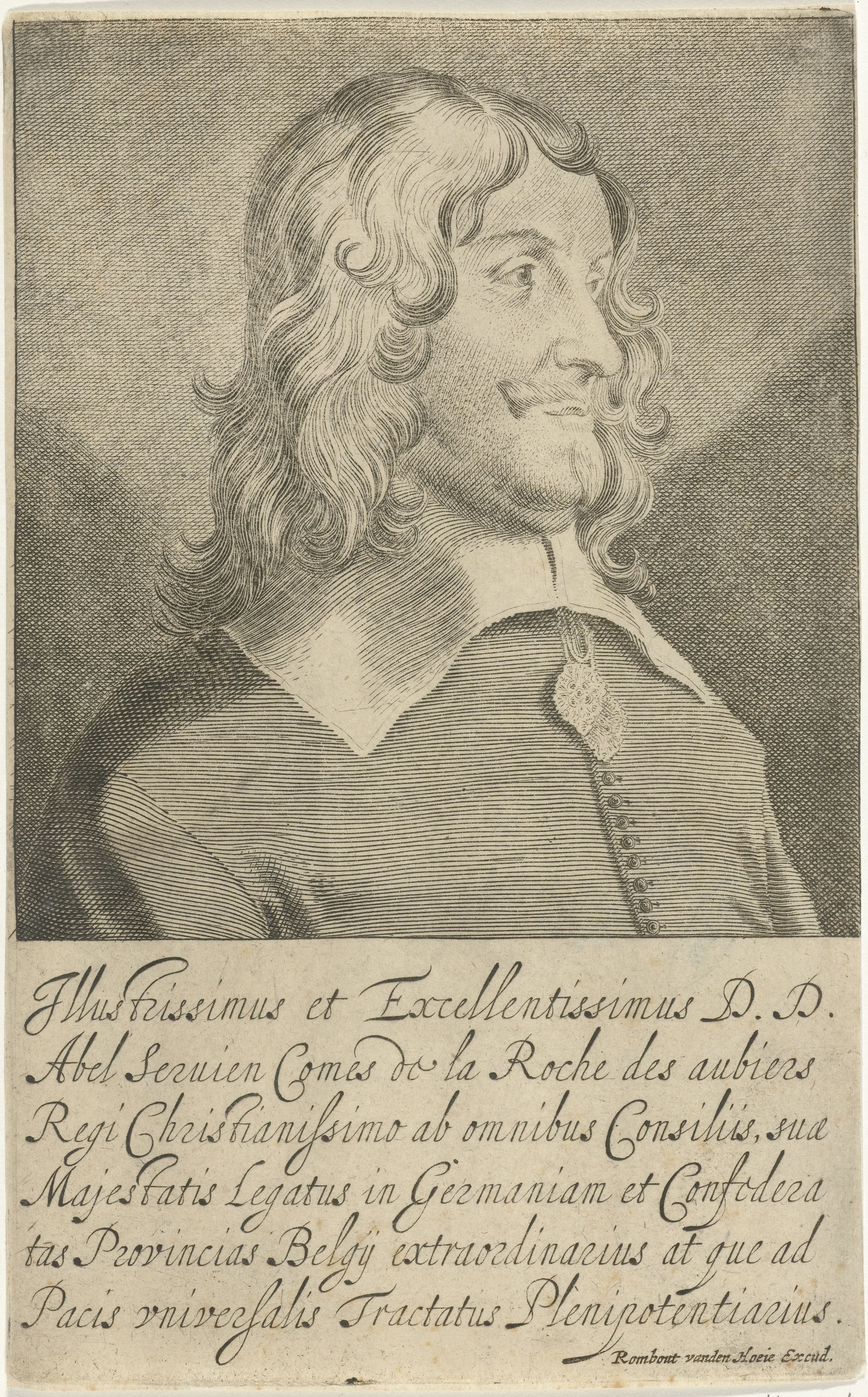Portret van Abel de Servien, Graaf de la Roche