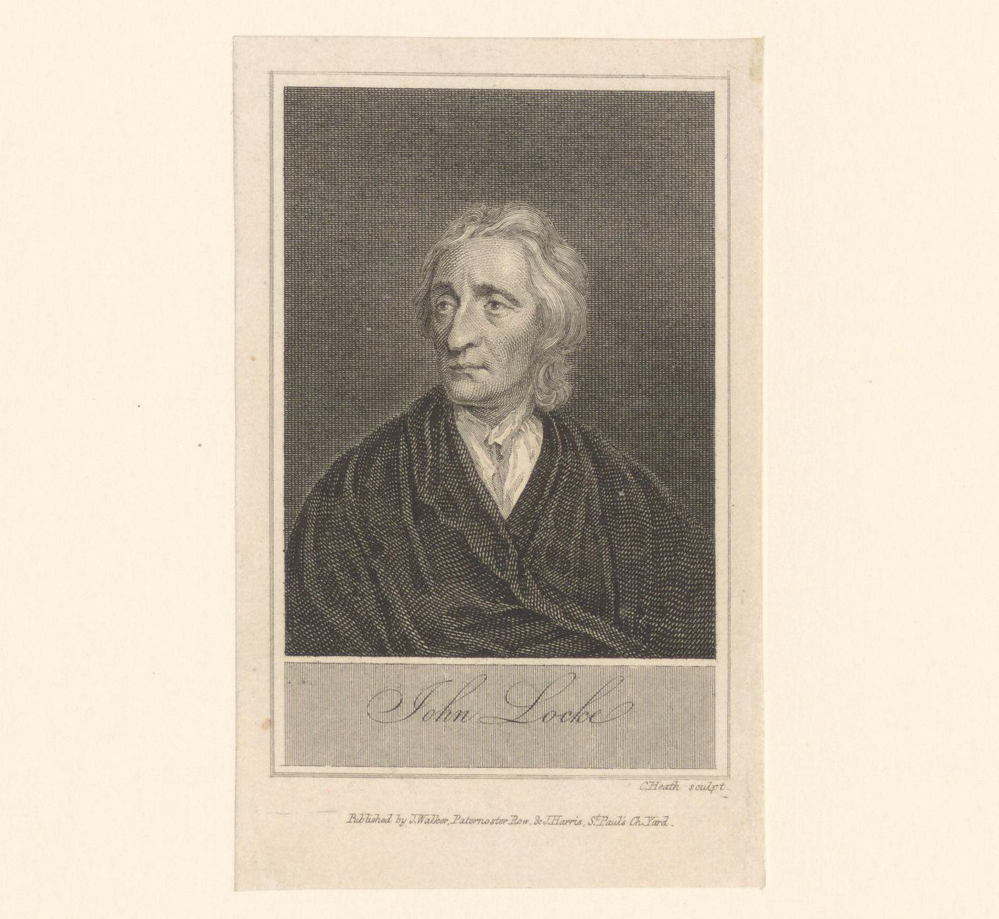 Portret van John Locke
