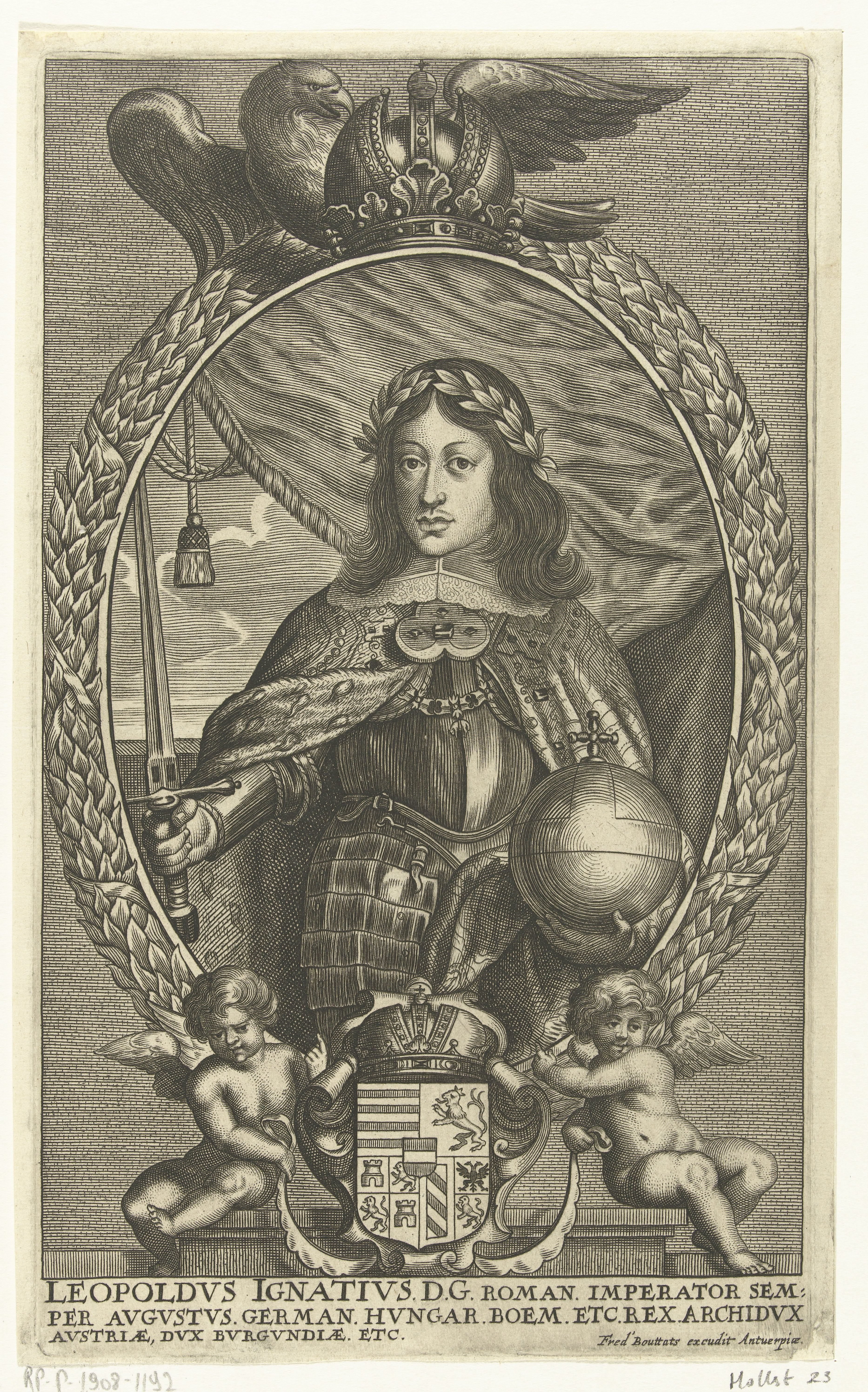 Portret van keizer Leopold I