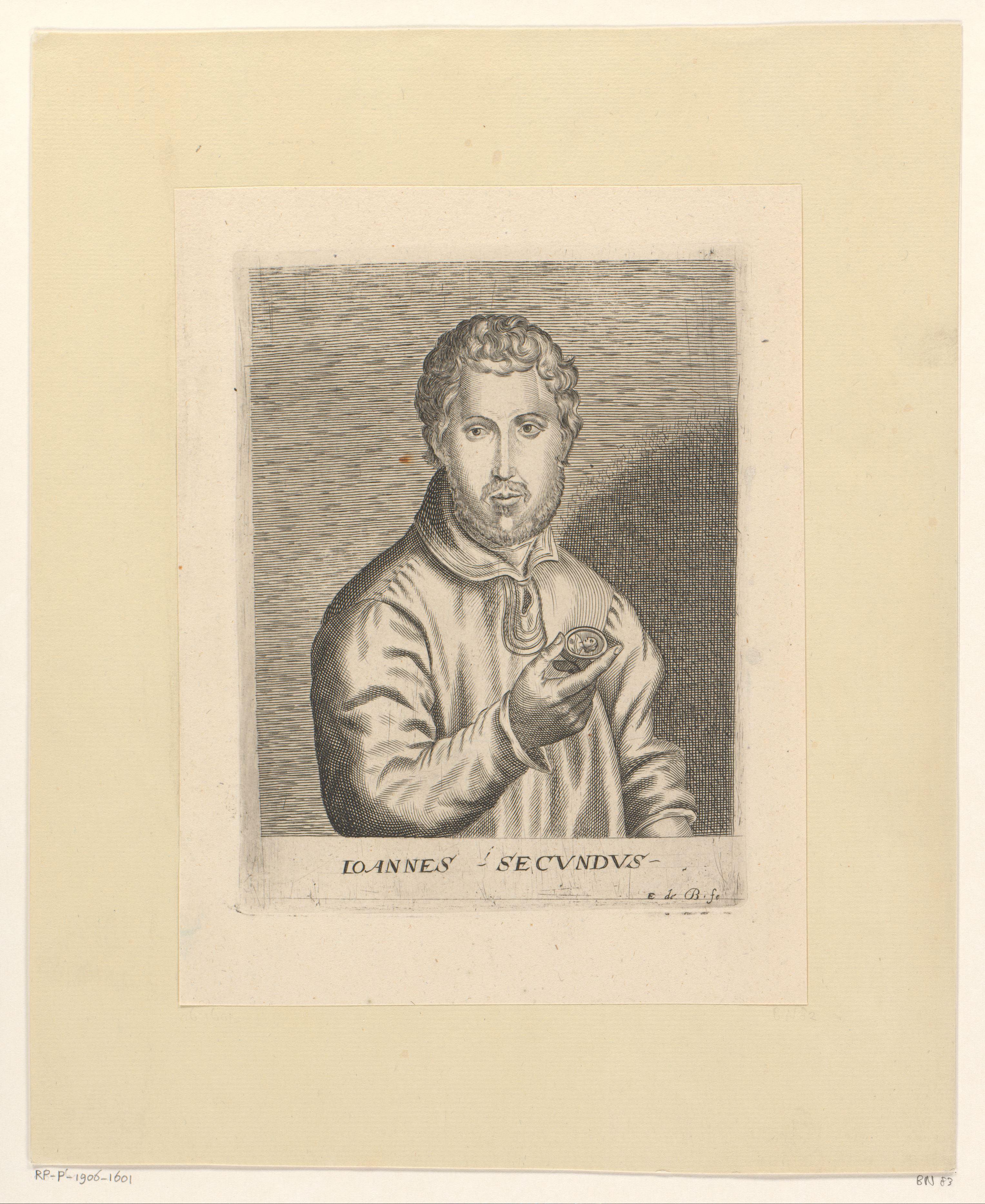 Portret van Janus Secundus