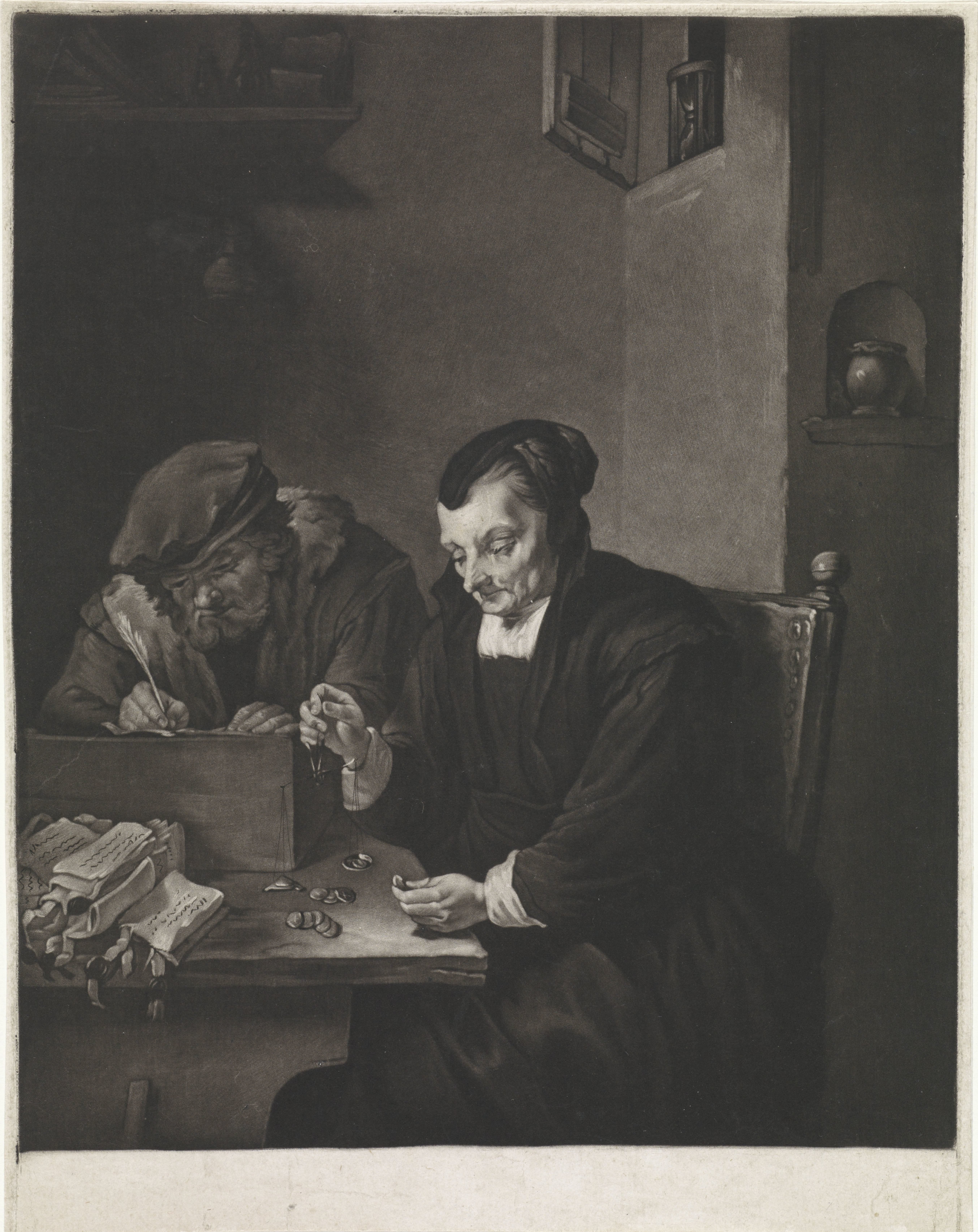 Goudweegster (variant zonder duivels)