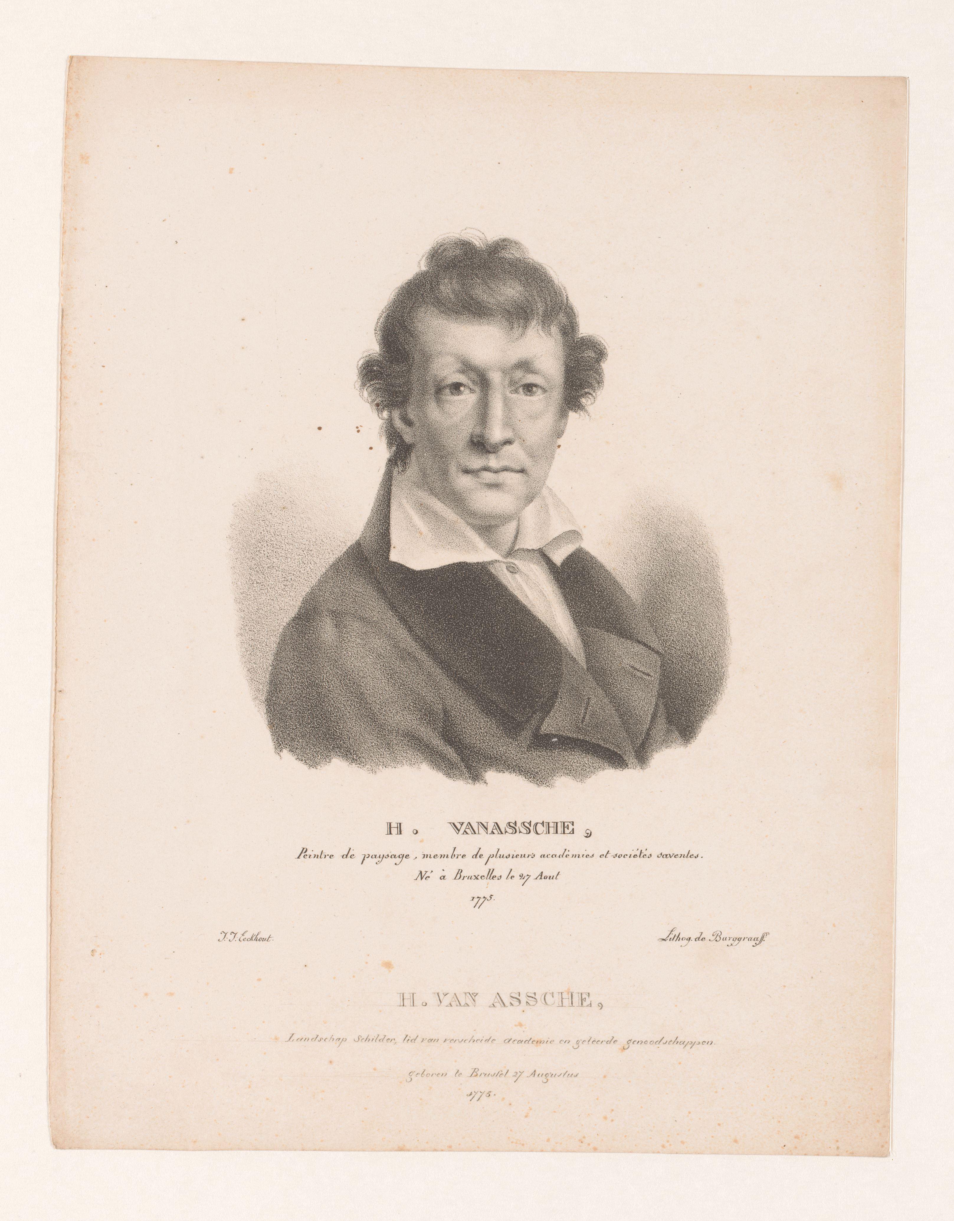 Portret van Henri van Assche