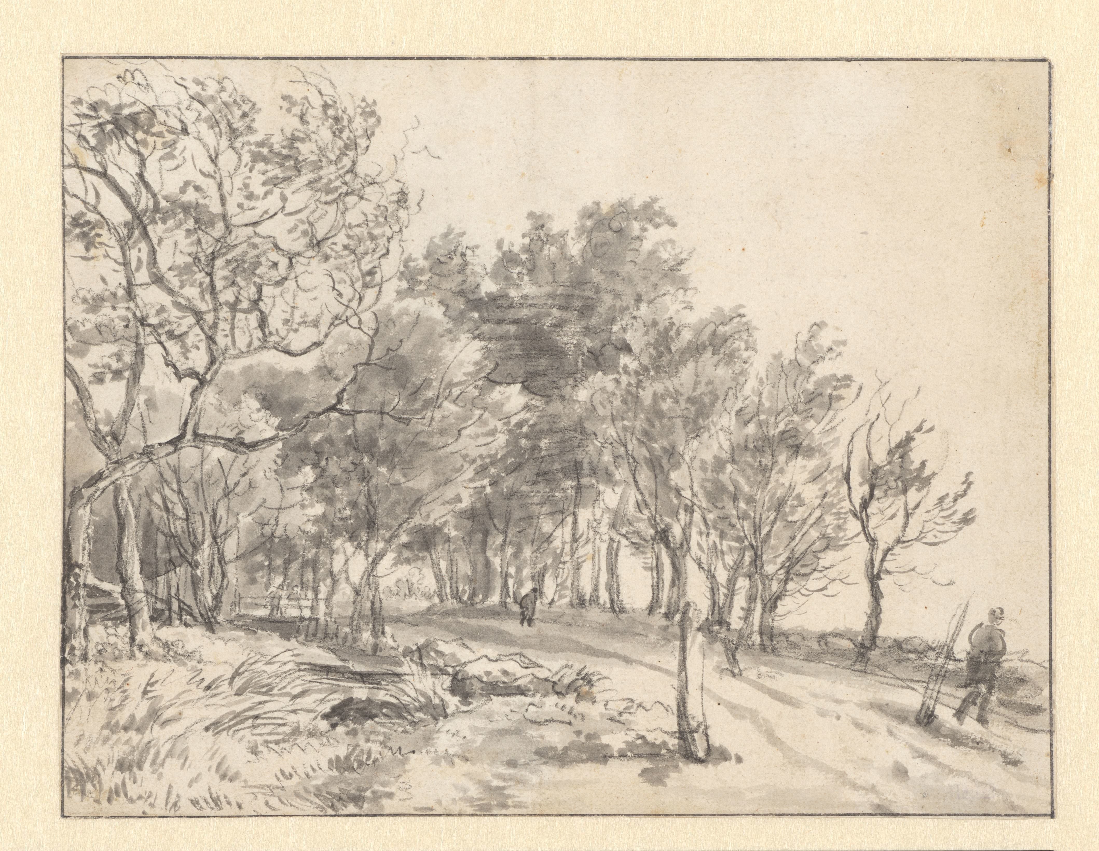 Road through a Wooded Landscape