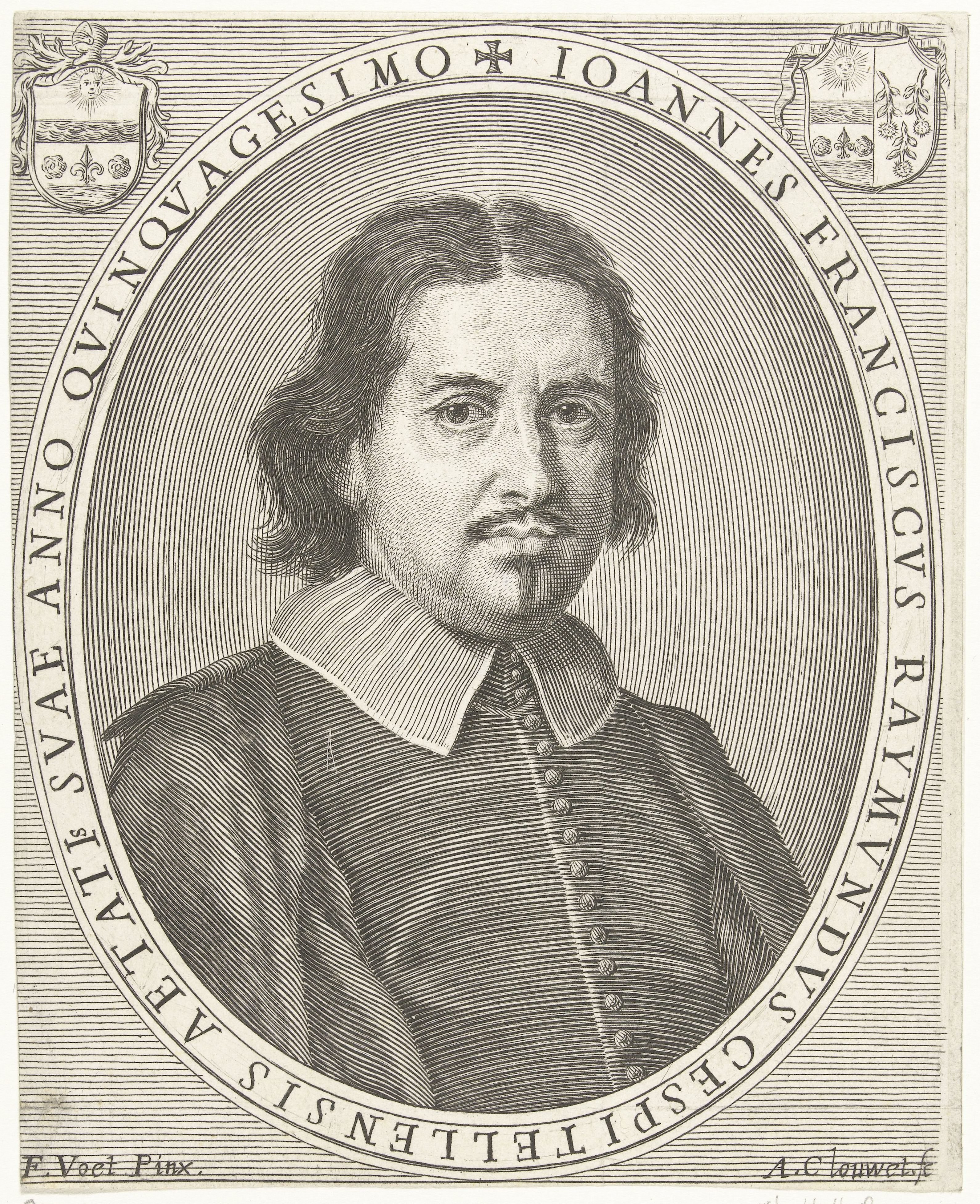 Portret van Giovanni Francesco Raimondi