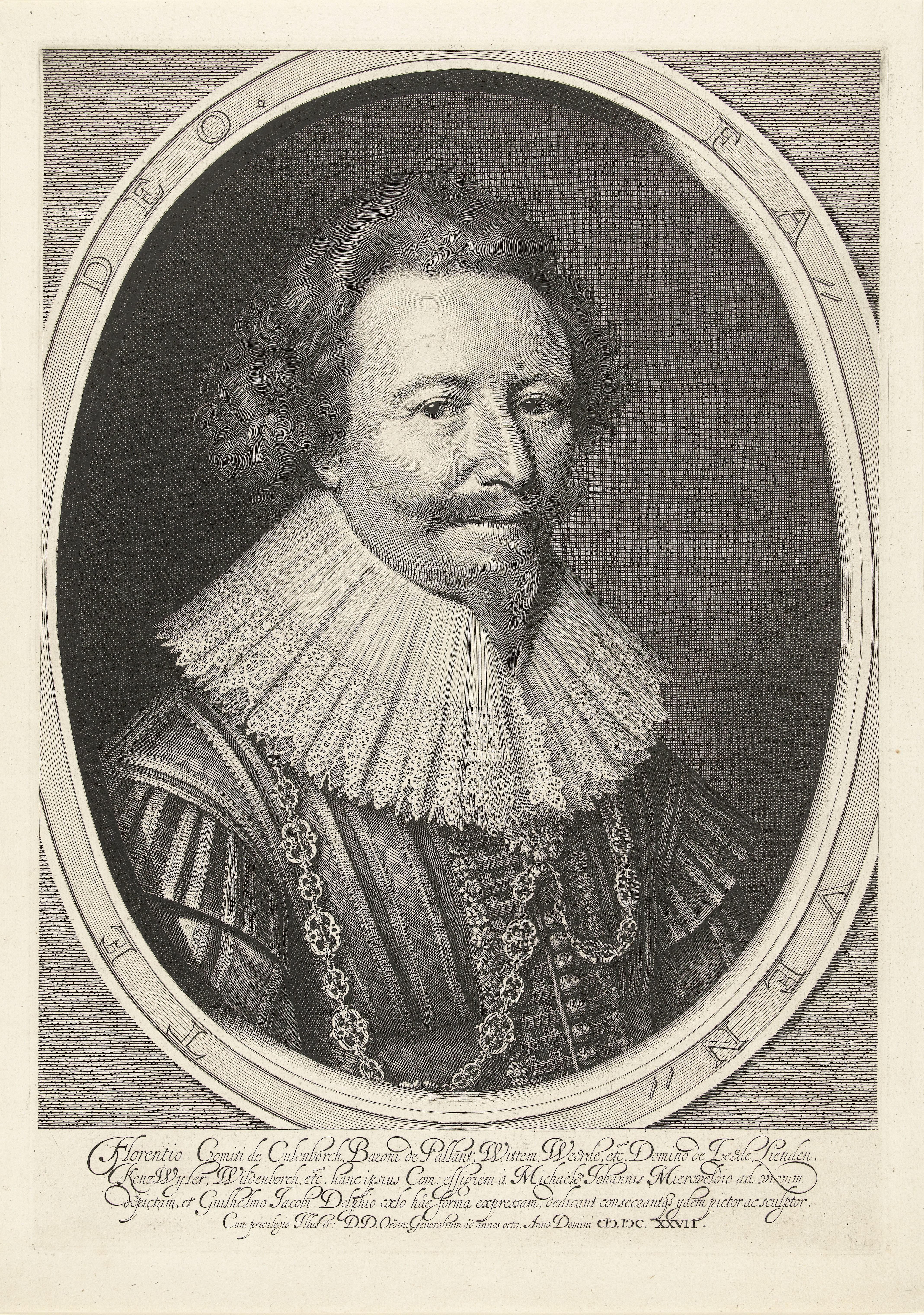 Portret van Floris II, graaf van Pallandt