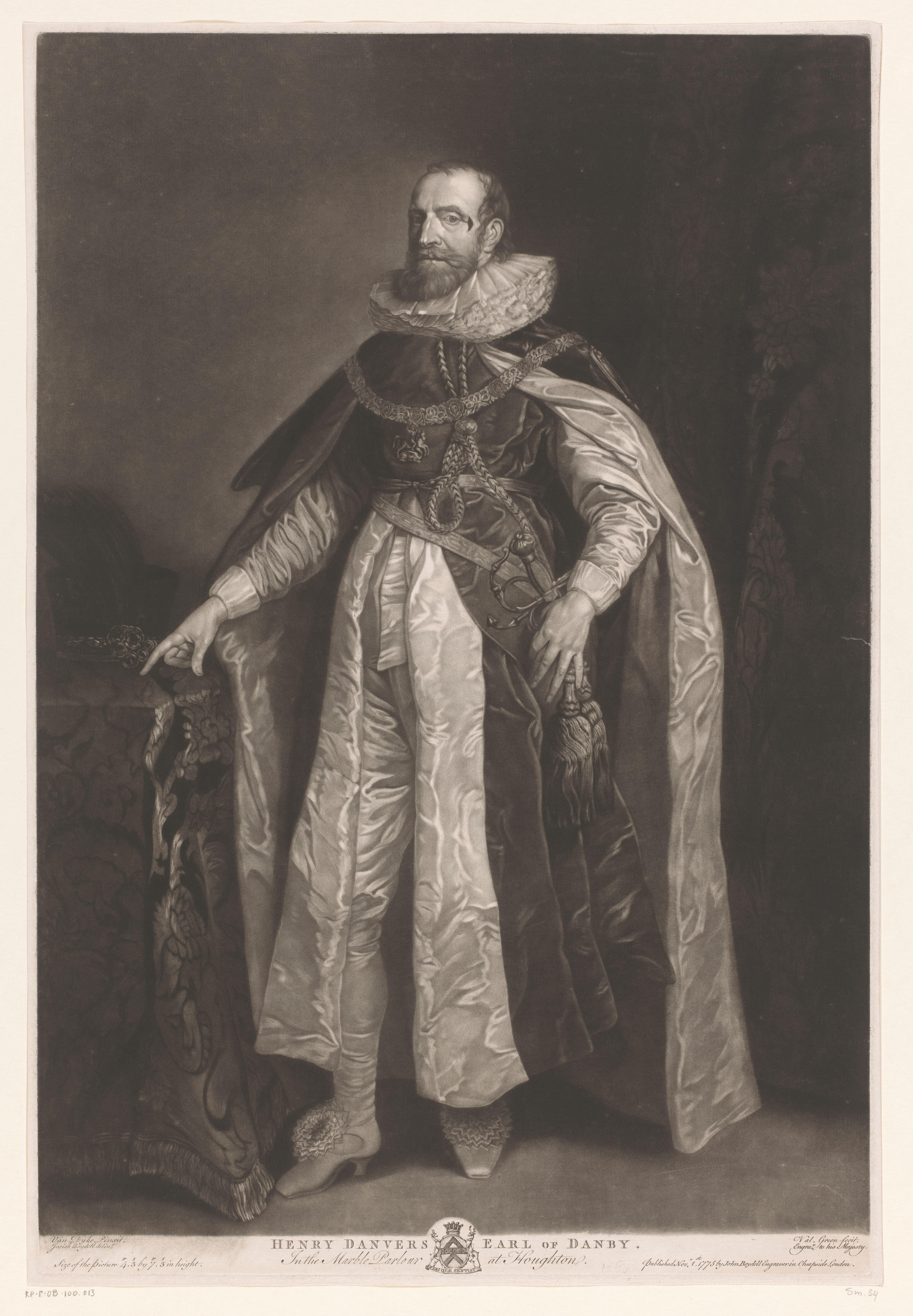 Portret van Henry Danvers
