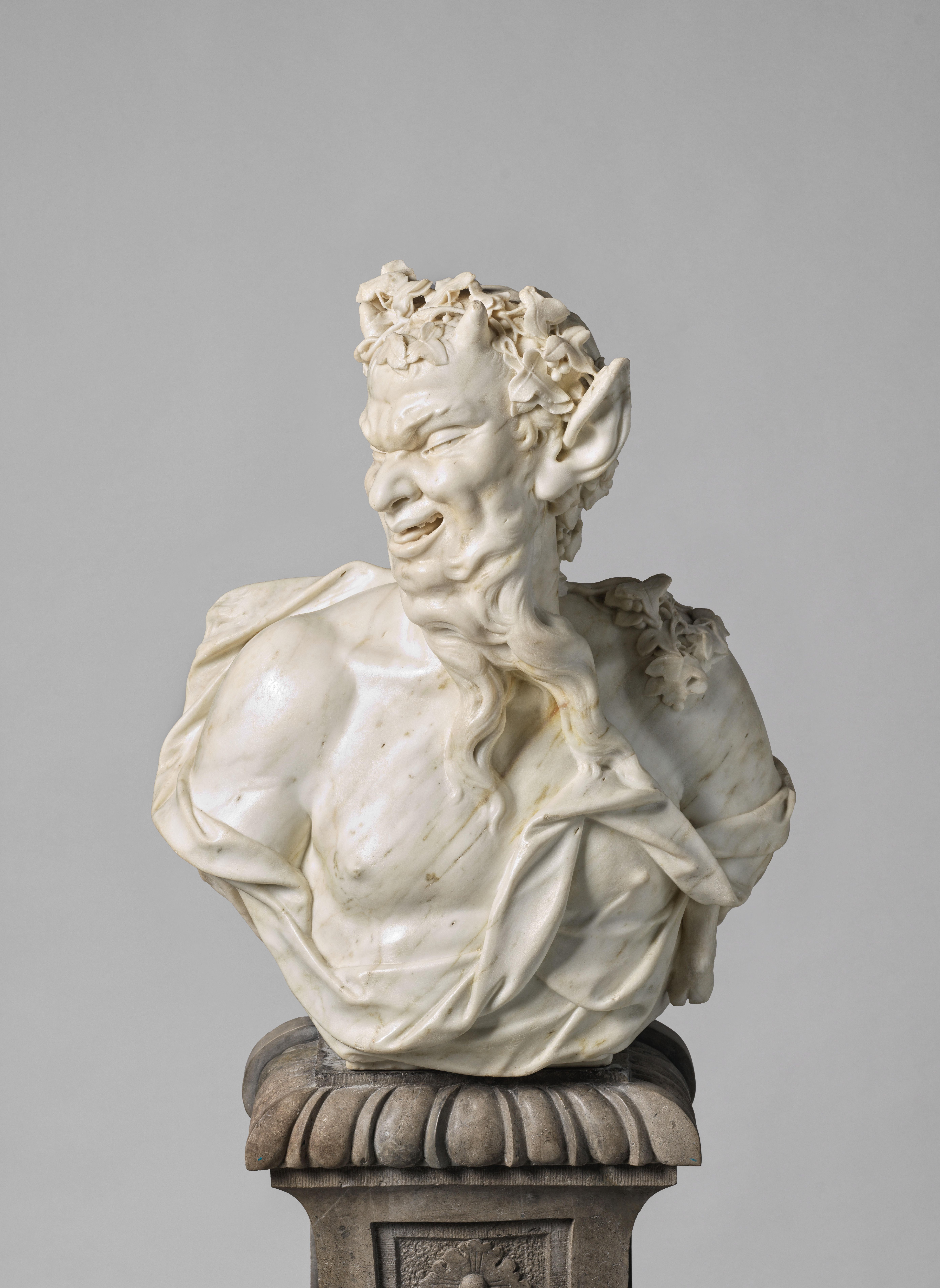 Buste van faun