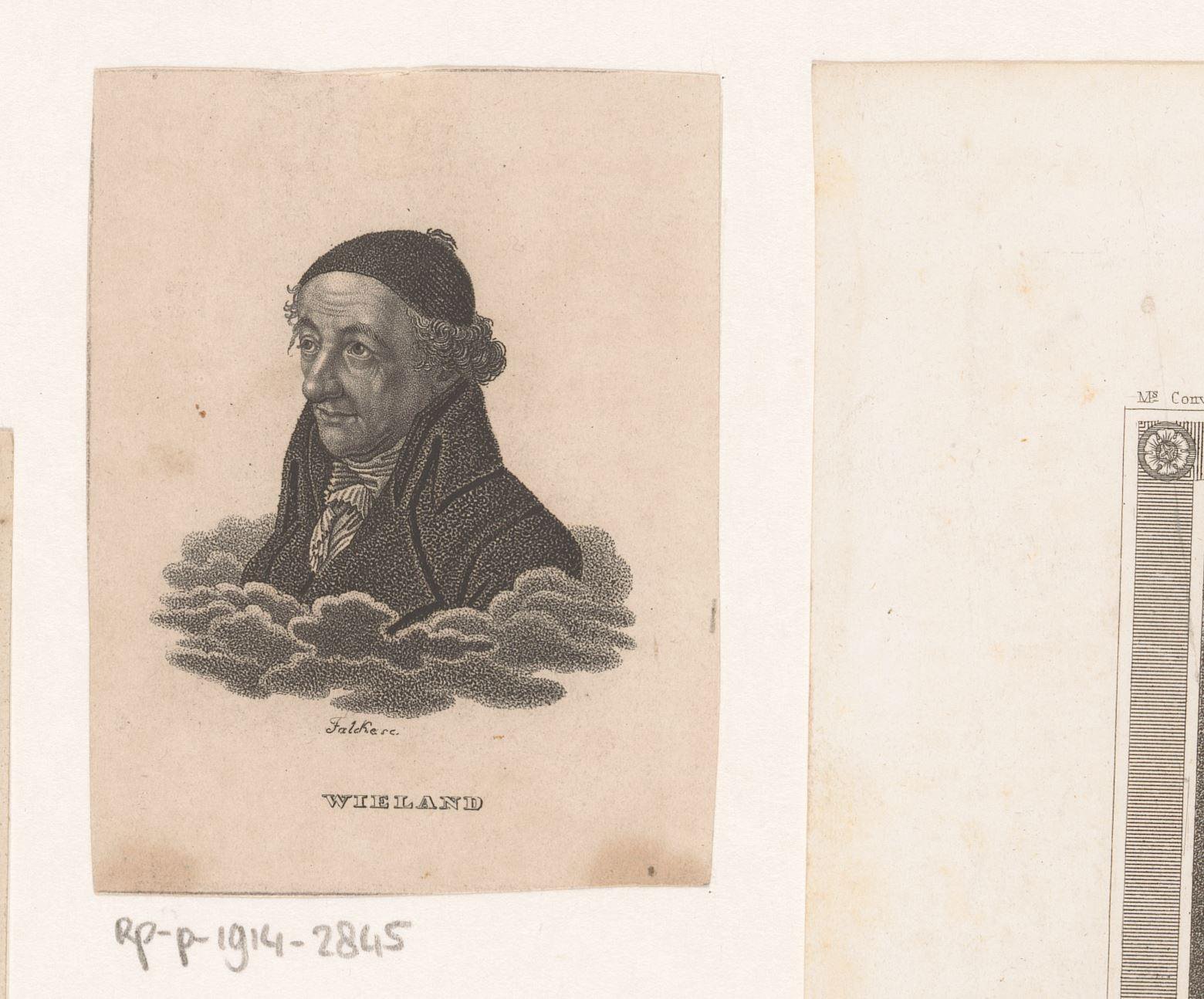 Portret van Christoph Martin Wieland