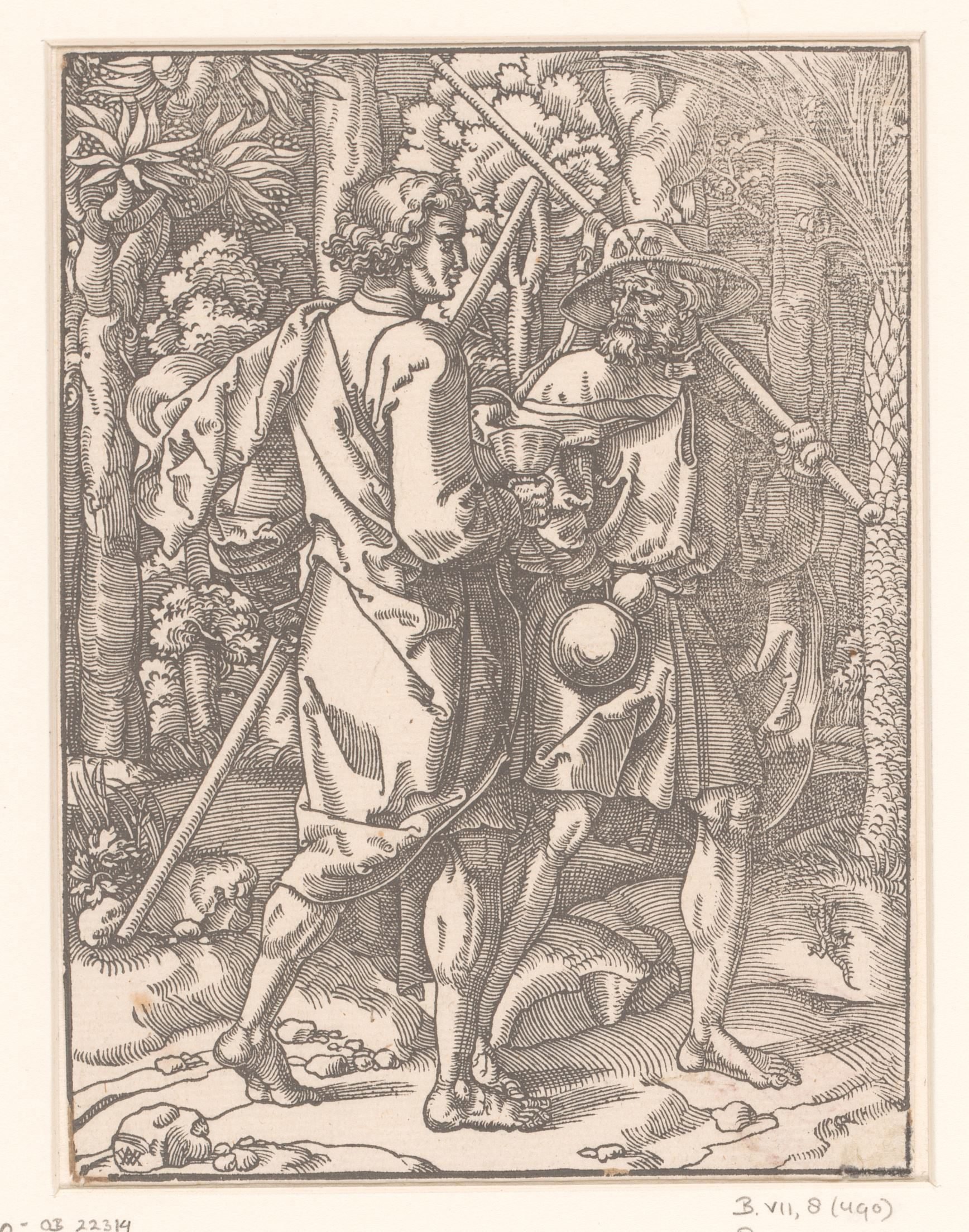 Johannes de Evangelist en apostel Jakobus de Meerdere