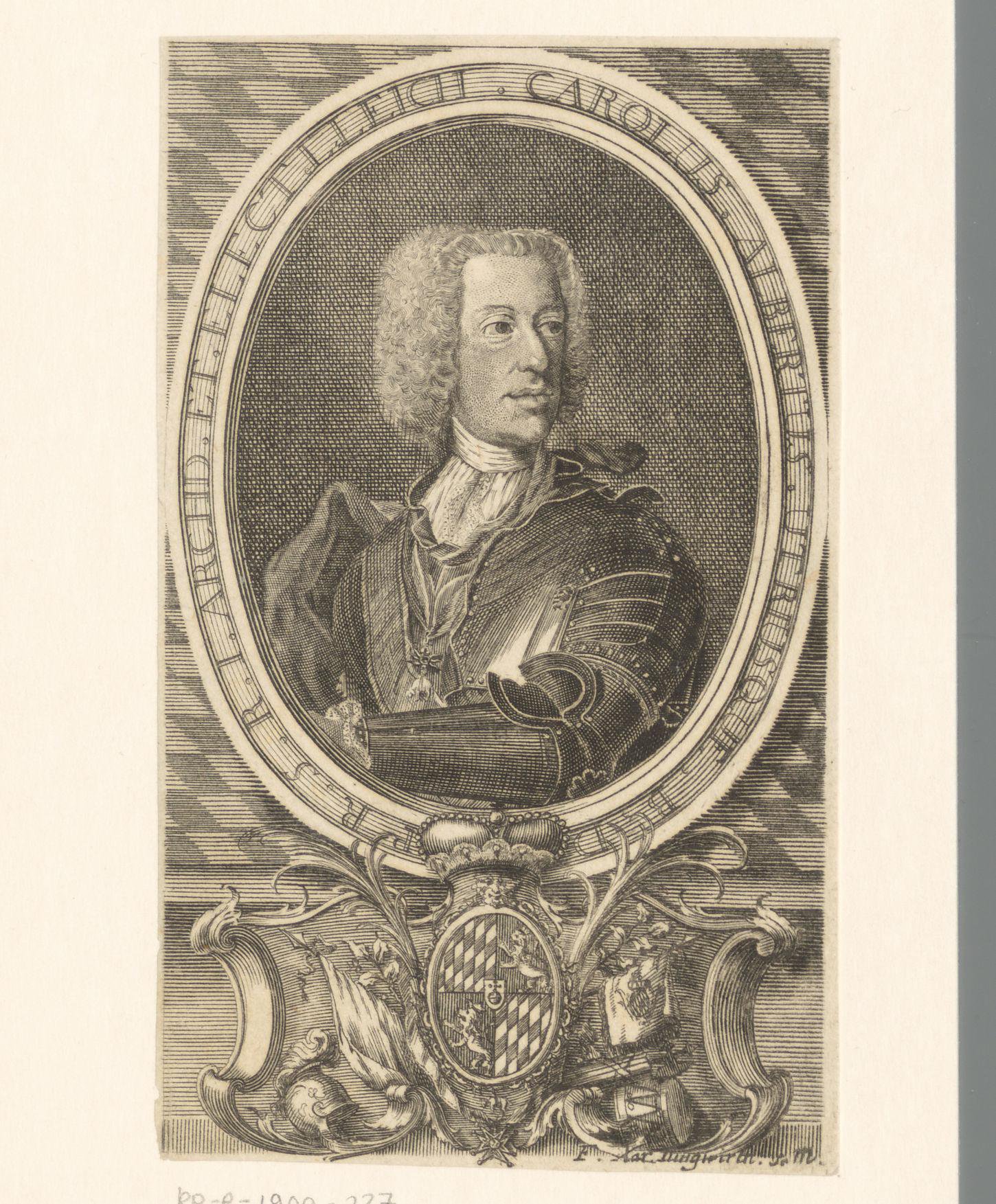 Portret van keizer Karel VII Albrecht