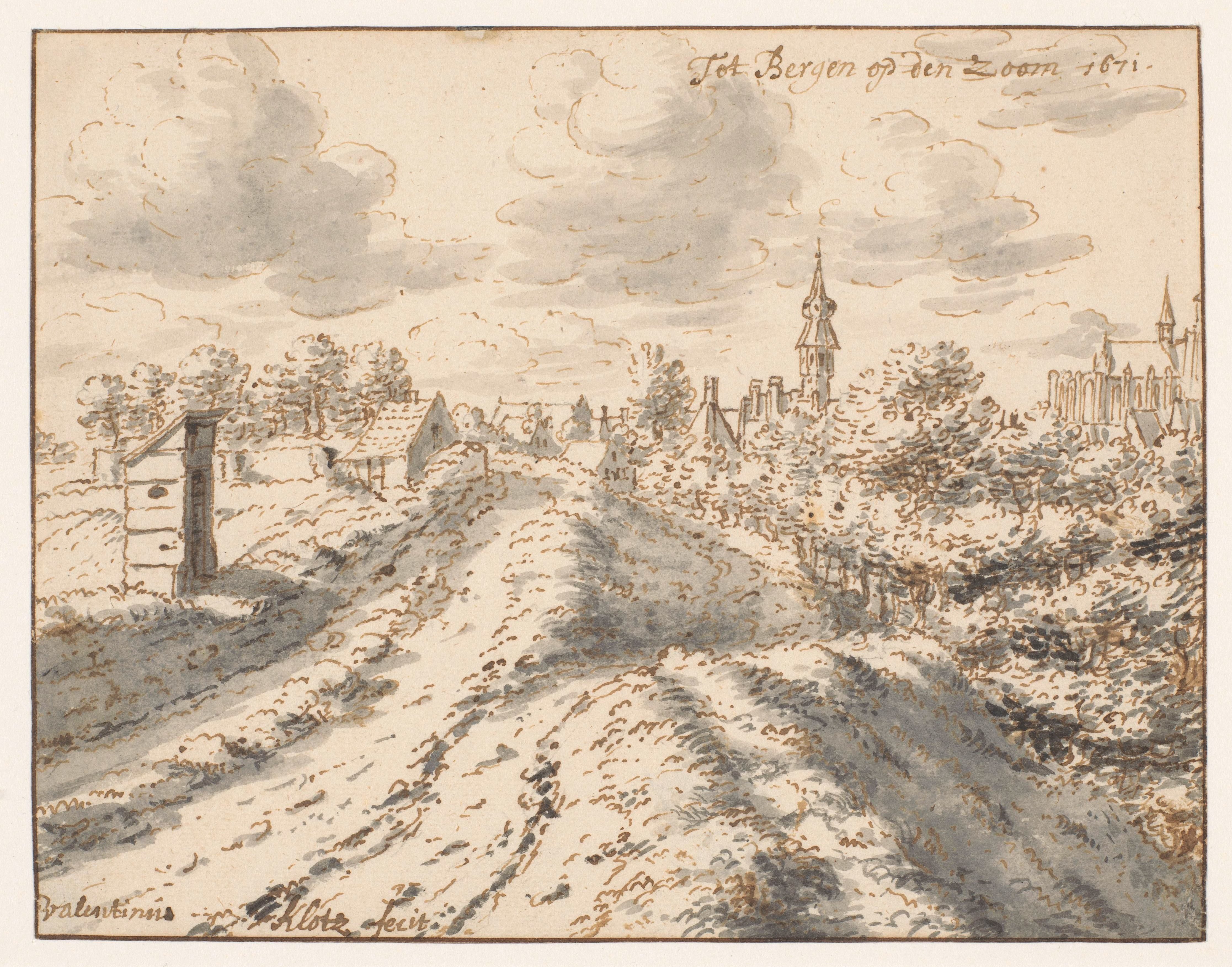 View of Bergen op Zoom
