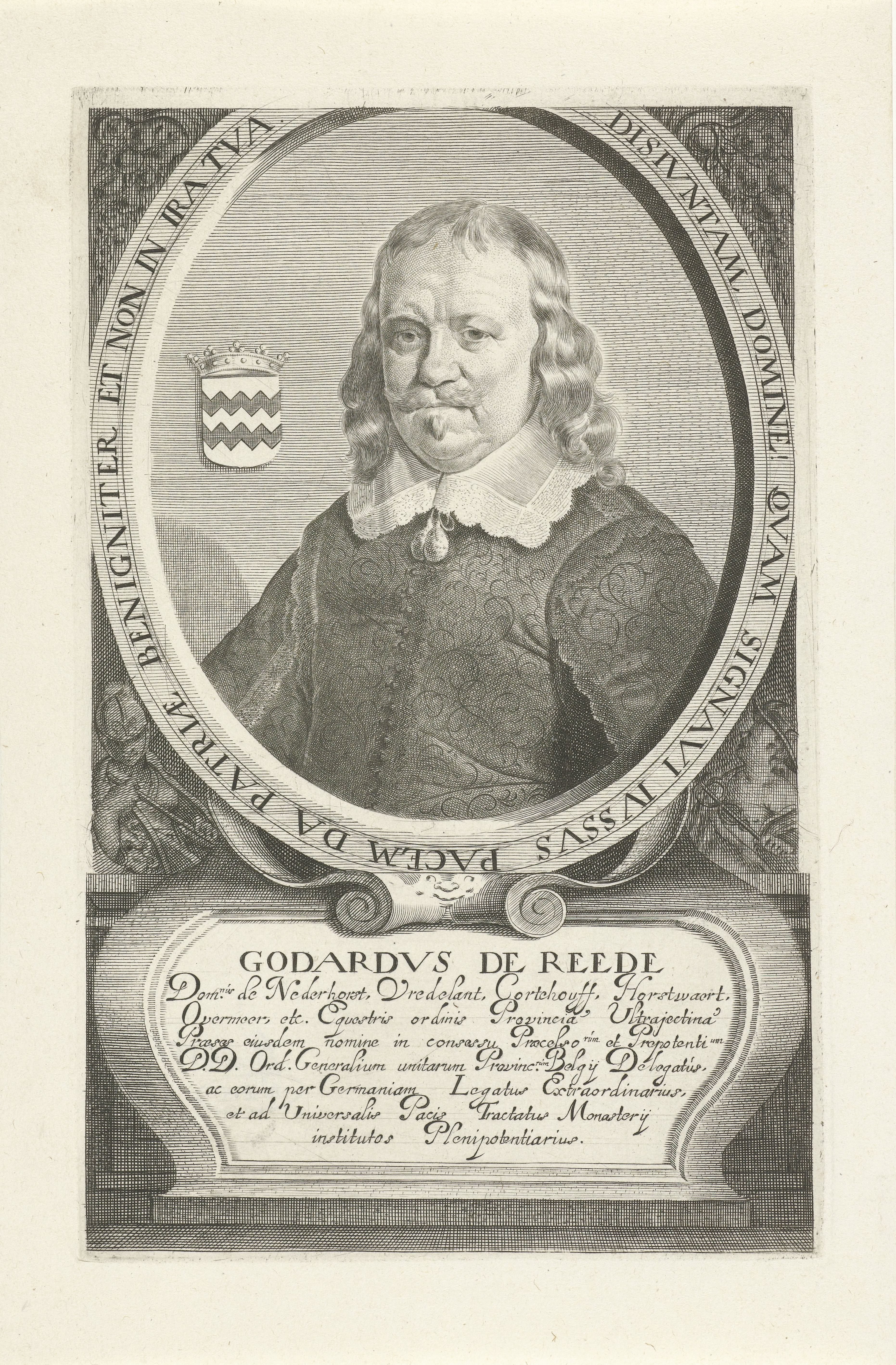 Portret van Godard van Reede van Nederhorst