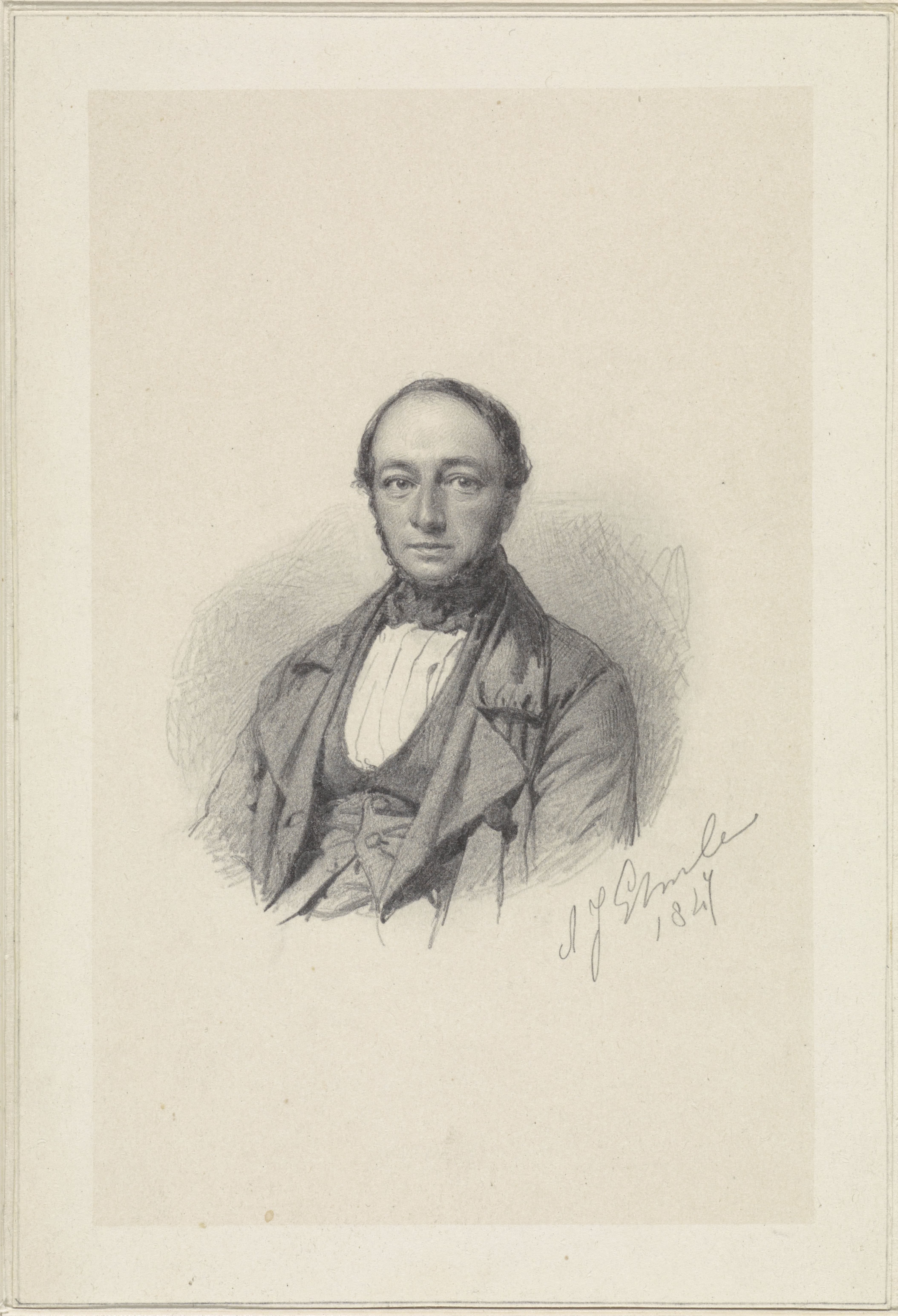 Portret van Arnoldus Johannes Eymer
