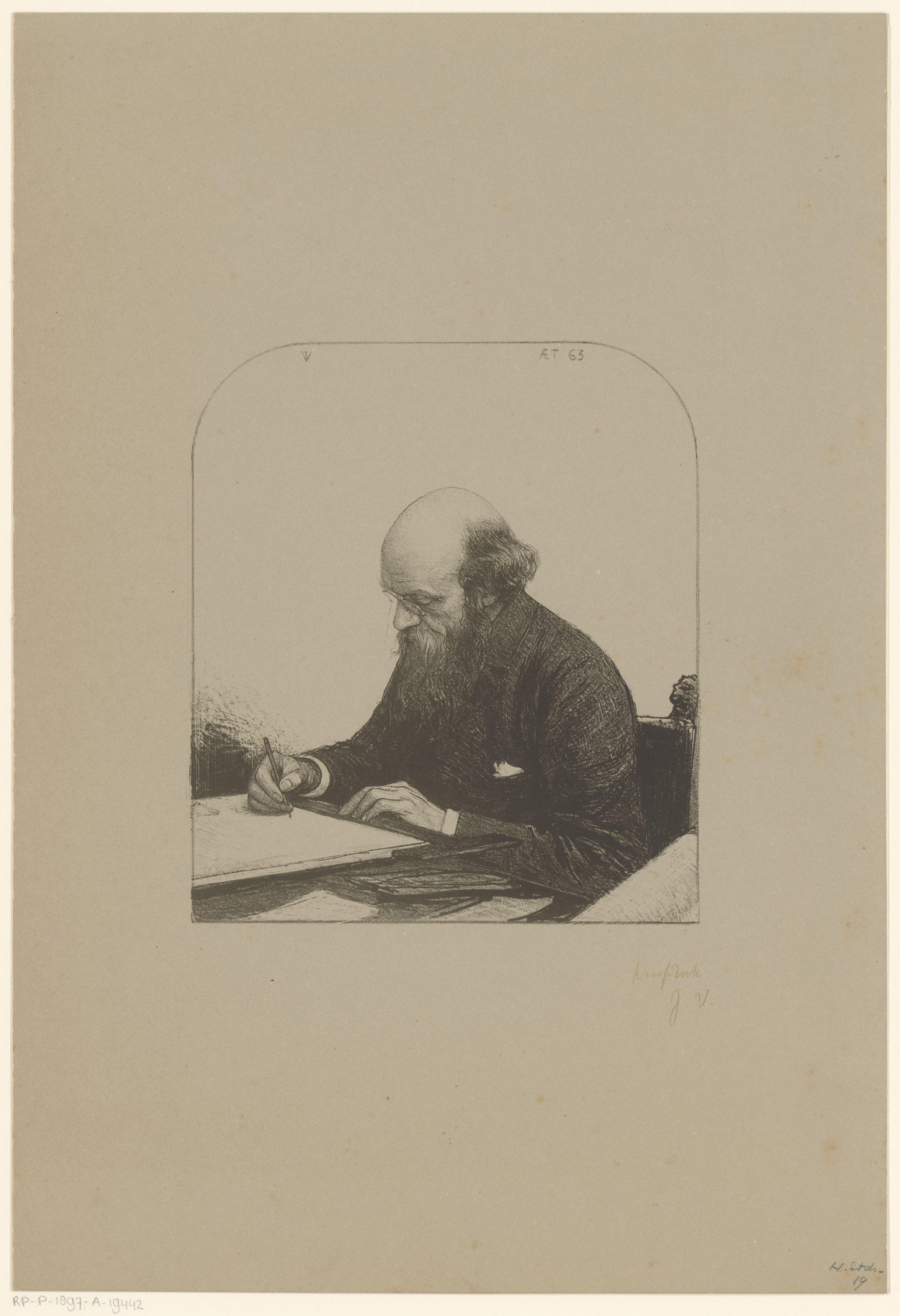 Portret van Pierre Joseph Hubert Cuypers
